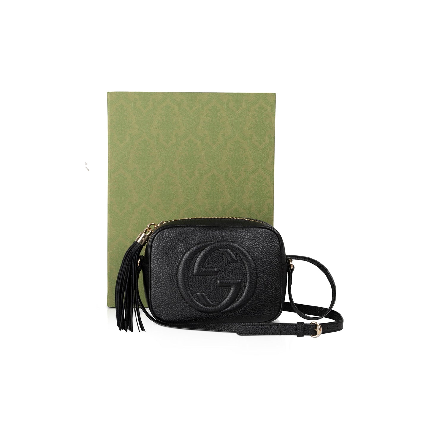 Gucci Black Soho Small Leather Disco Bag