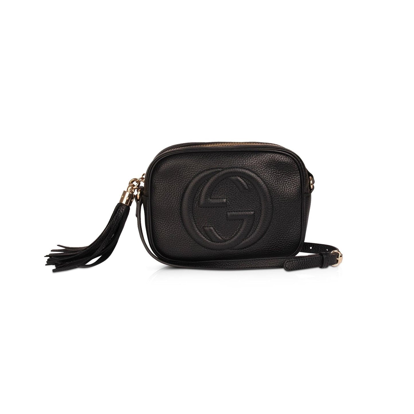 Gucci Black Soho Small Leather Disco Bag