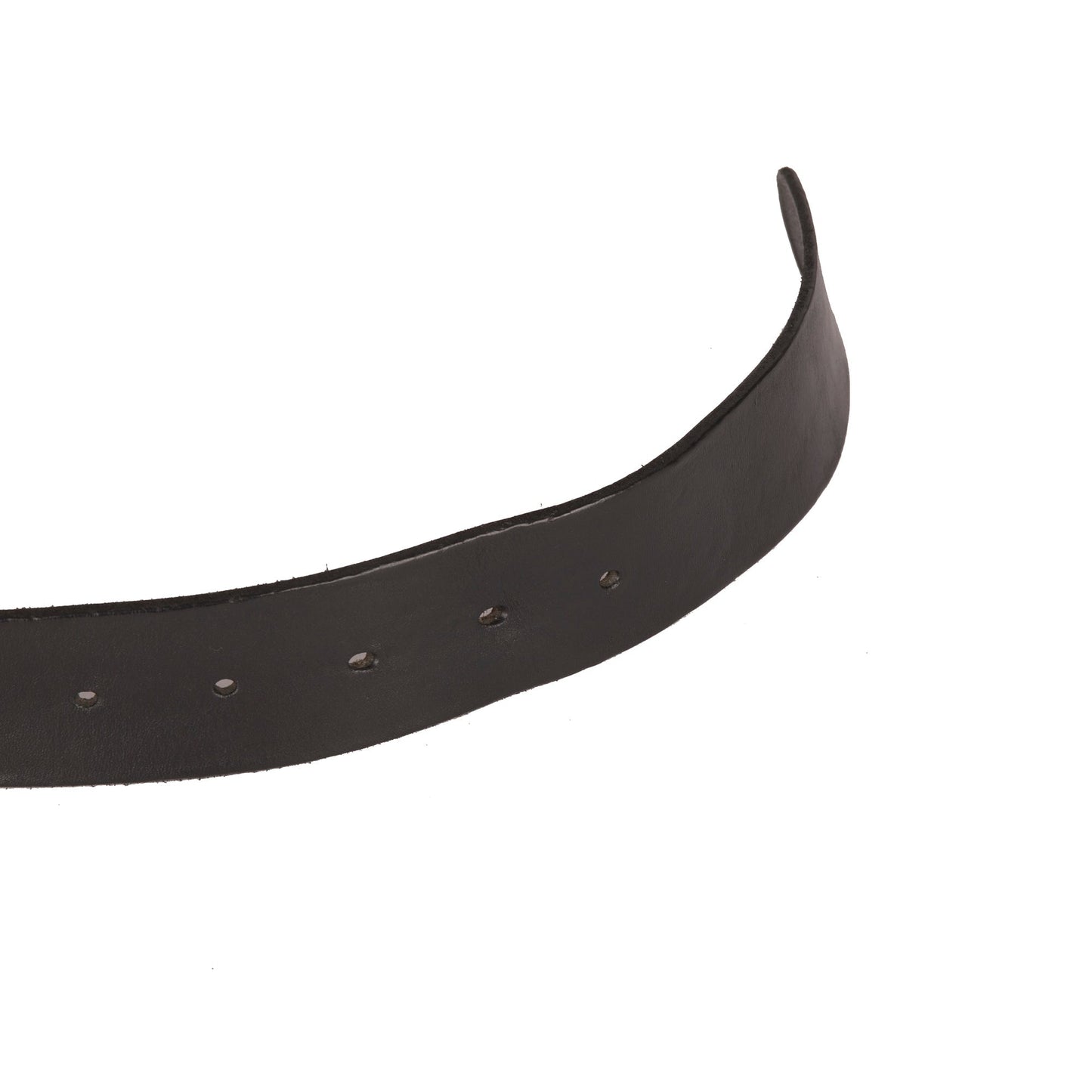 Gucci Black Wide Leather Belt with Feline Buckle