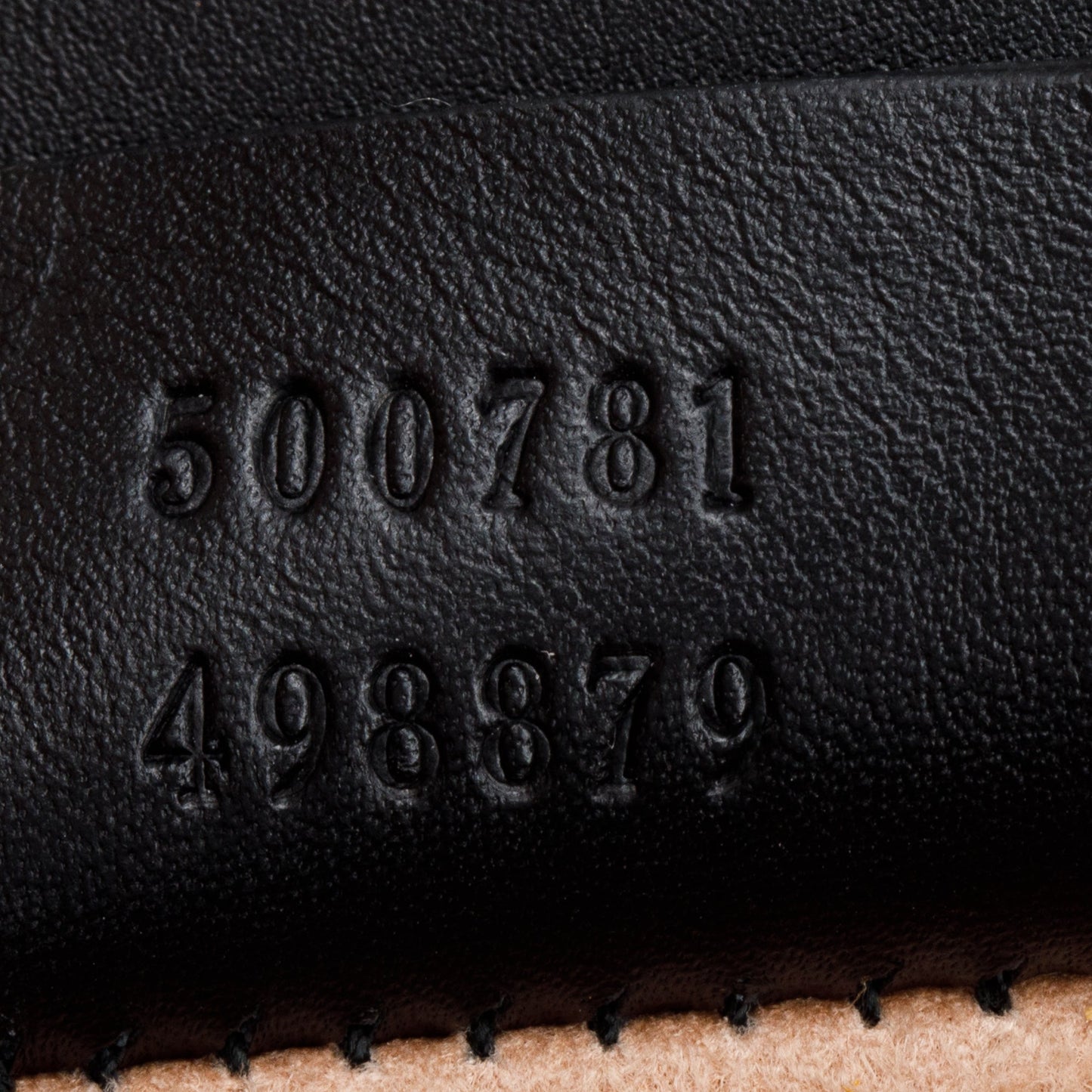 Gucci Black/Gold Calfskin Leather GG Supreme Osiride Crossbody Bag