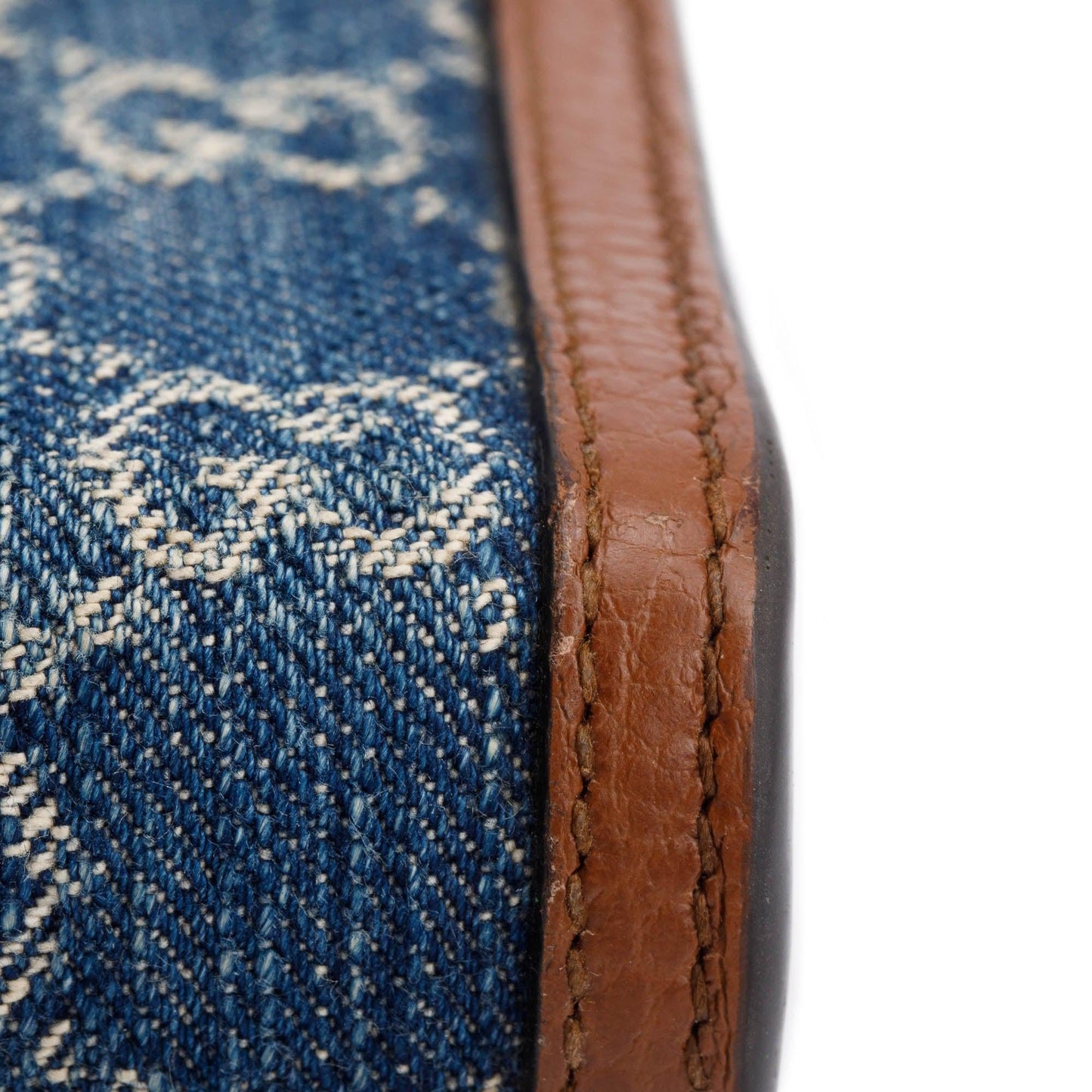 Gucci Blue GG Denim Mini Dionysus Wallet on Chain