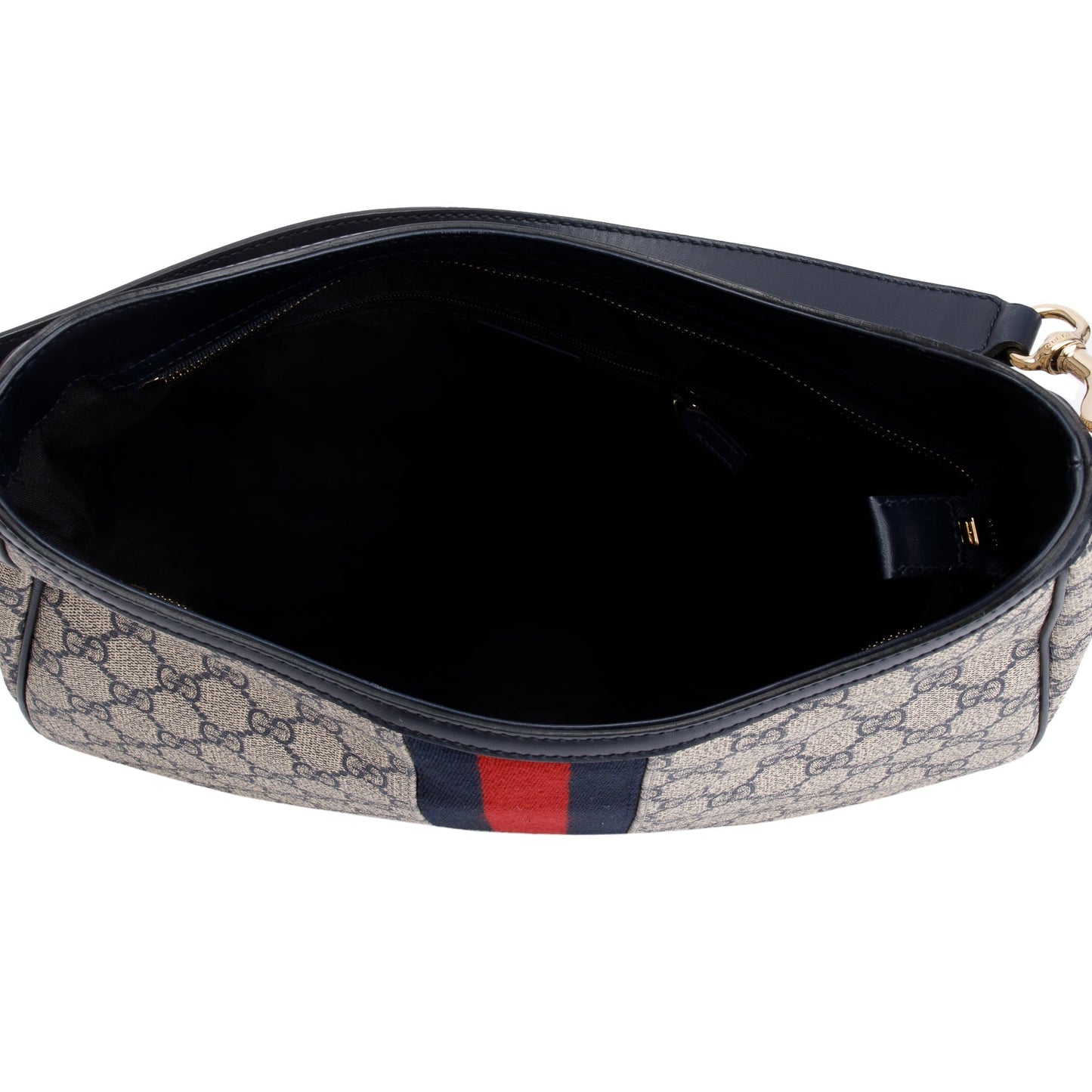Gucci Blue GG Supreme Web Sherry Shoulder Bag