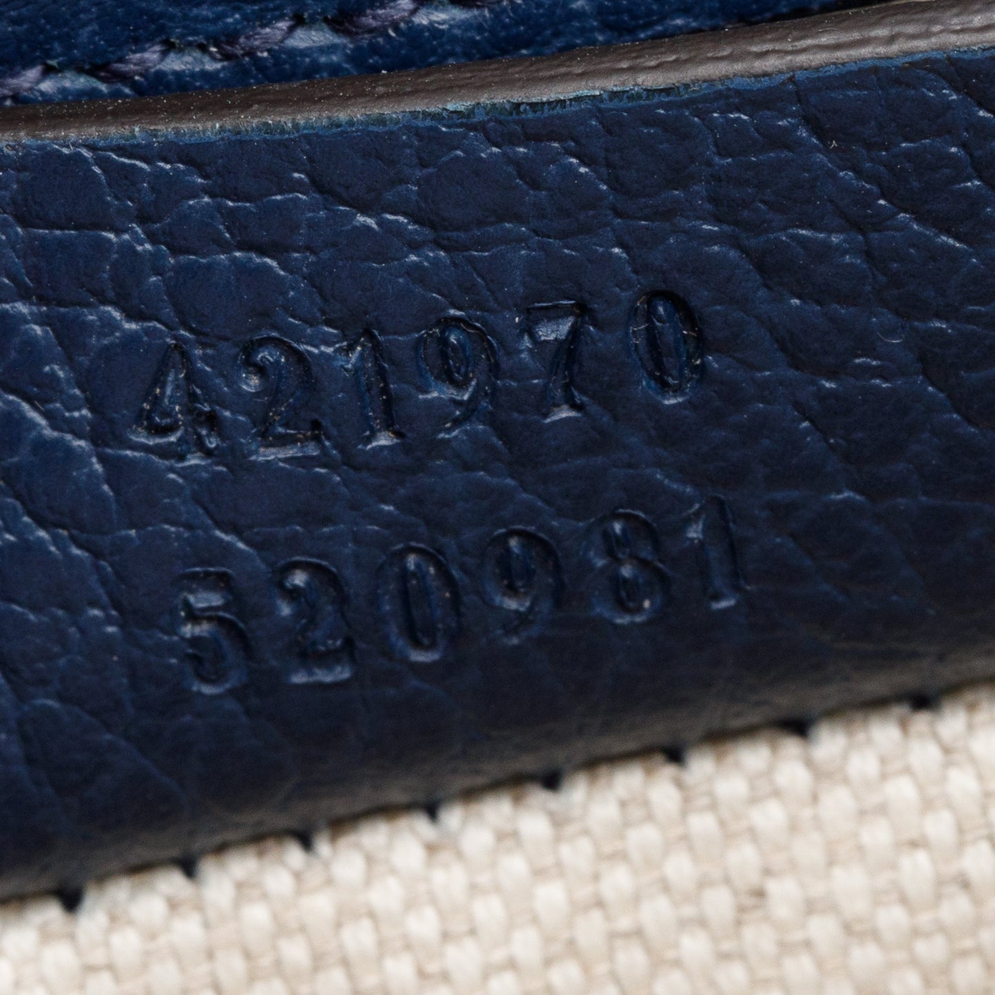 Gucci Blue Leather Dionysus Mini Shoulder Bag
