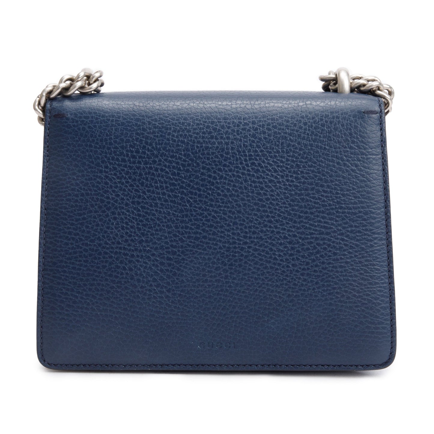 Gucci Blue Leather Dionysus Mini Shoulder Bag