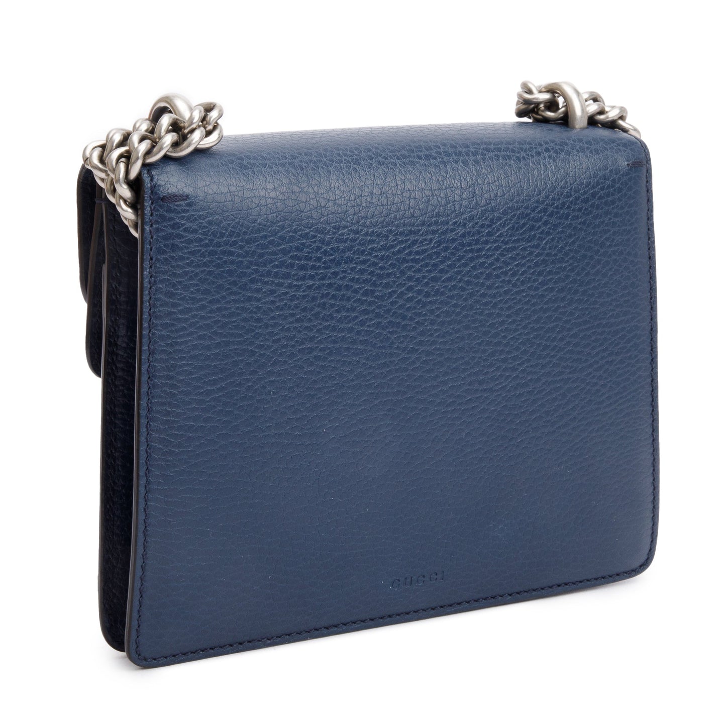 Gucci Blue Leather Dionysus Mini Shoulder Bag