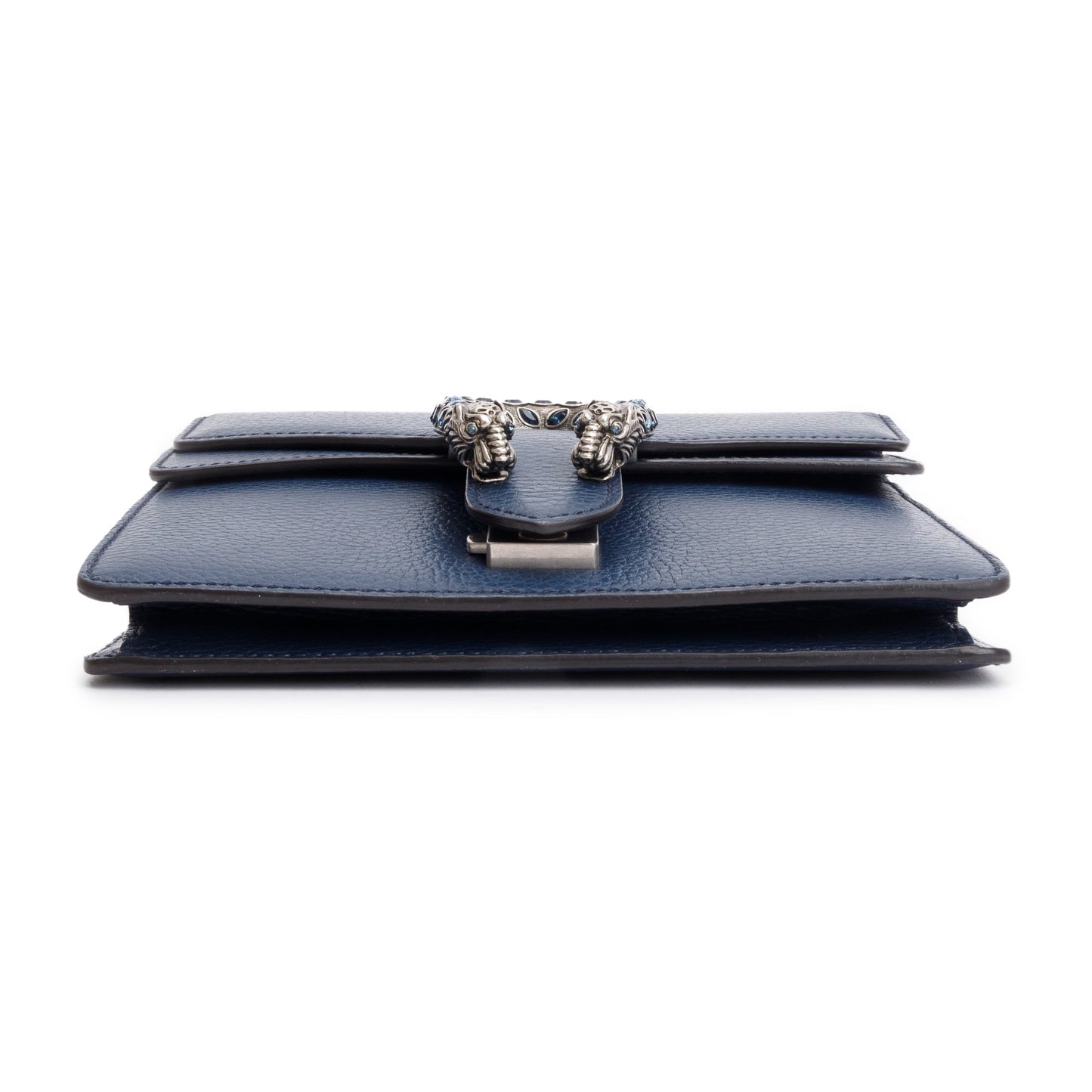 Gucci Blue Leather Dionysus Mini Shoulder Bag