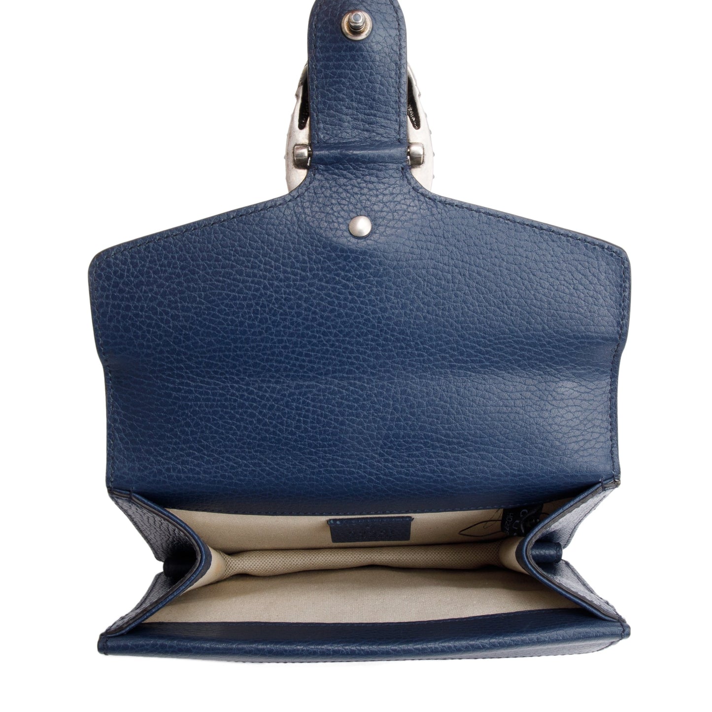 Gucci Blue Leather Dionysus Mini Shoulder Bag