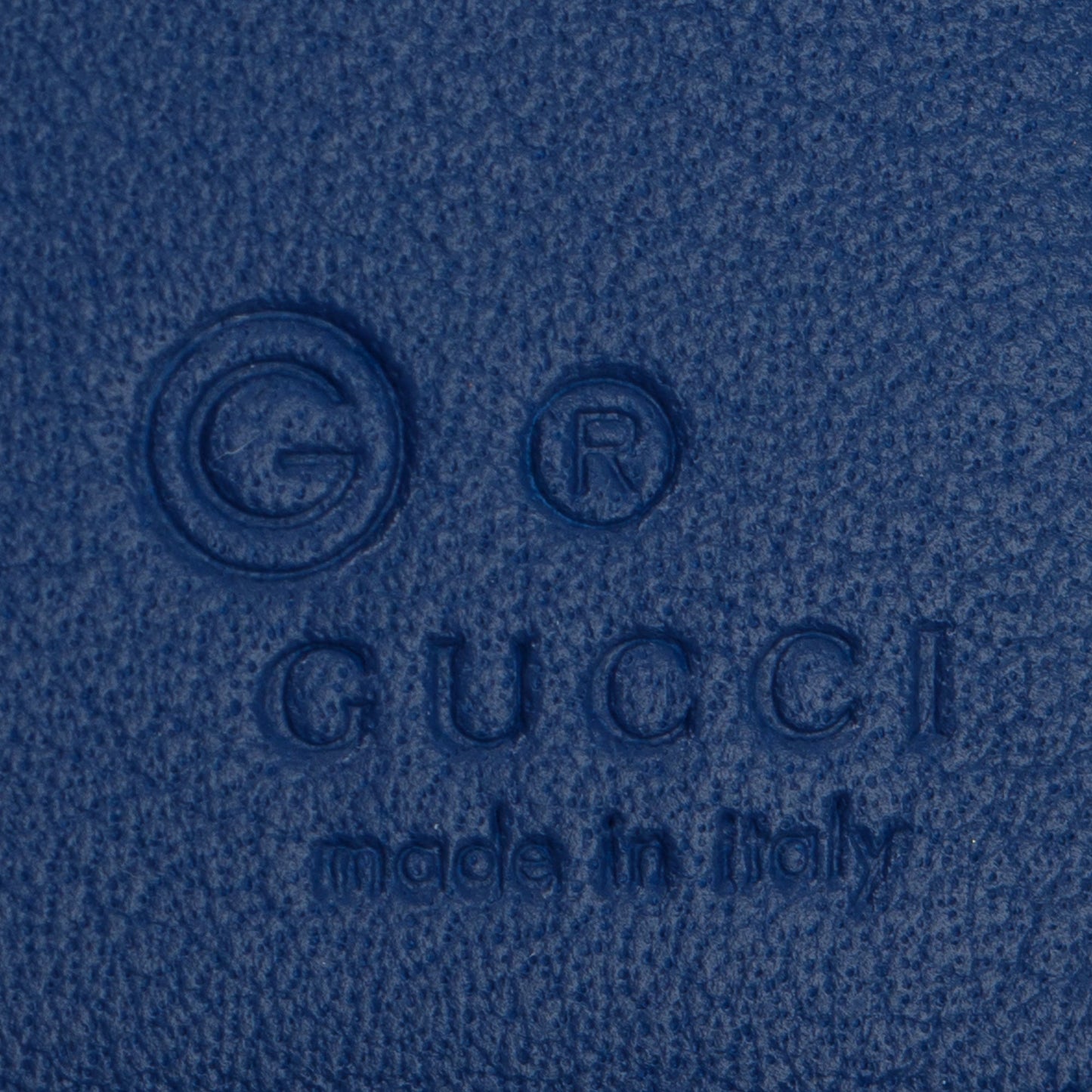 Gucci Blue Microguccissima Leather Continental Flap Wallet