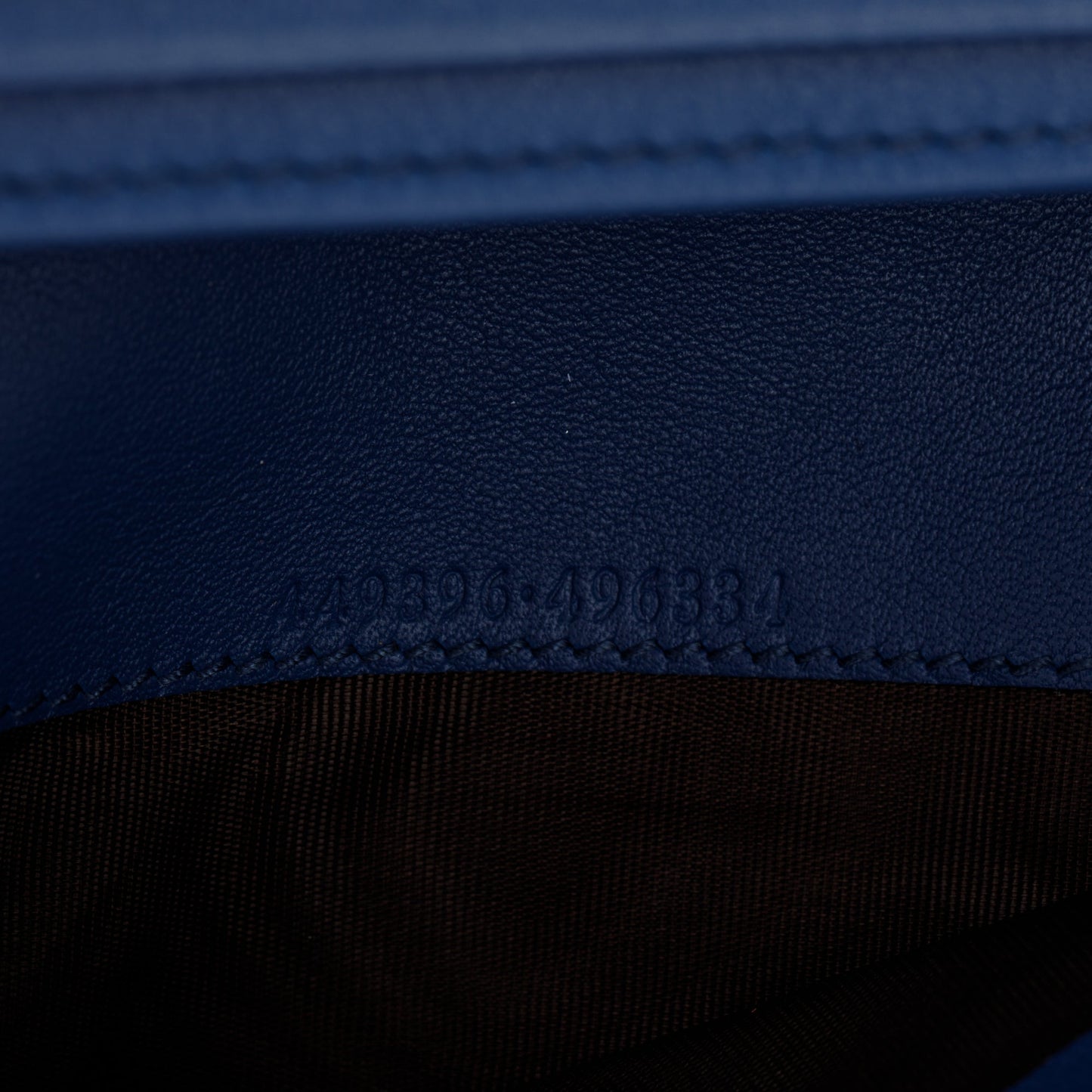 Gucci Blue Microguccissima Leather Continental Flap Wallet