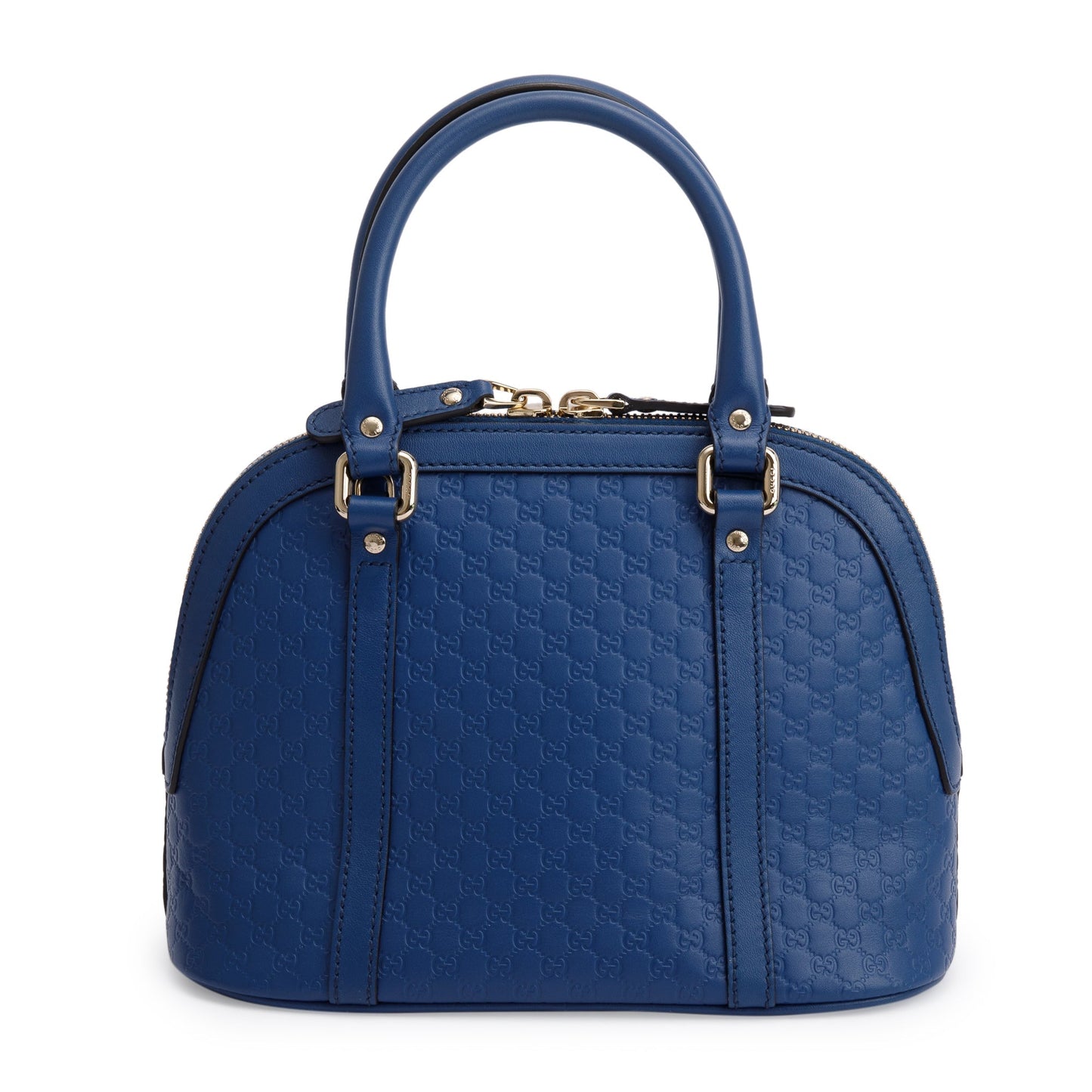 Gucci Blue Microguccissima Leather Mini Dome Bag