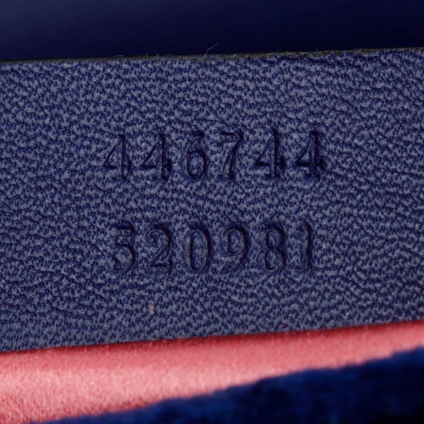 Gucci Blue Velvet Matelasse GG Marmont Mini Shoulder Bag