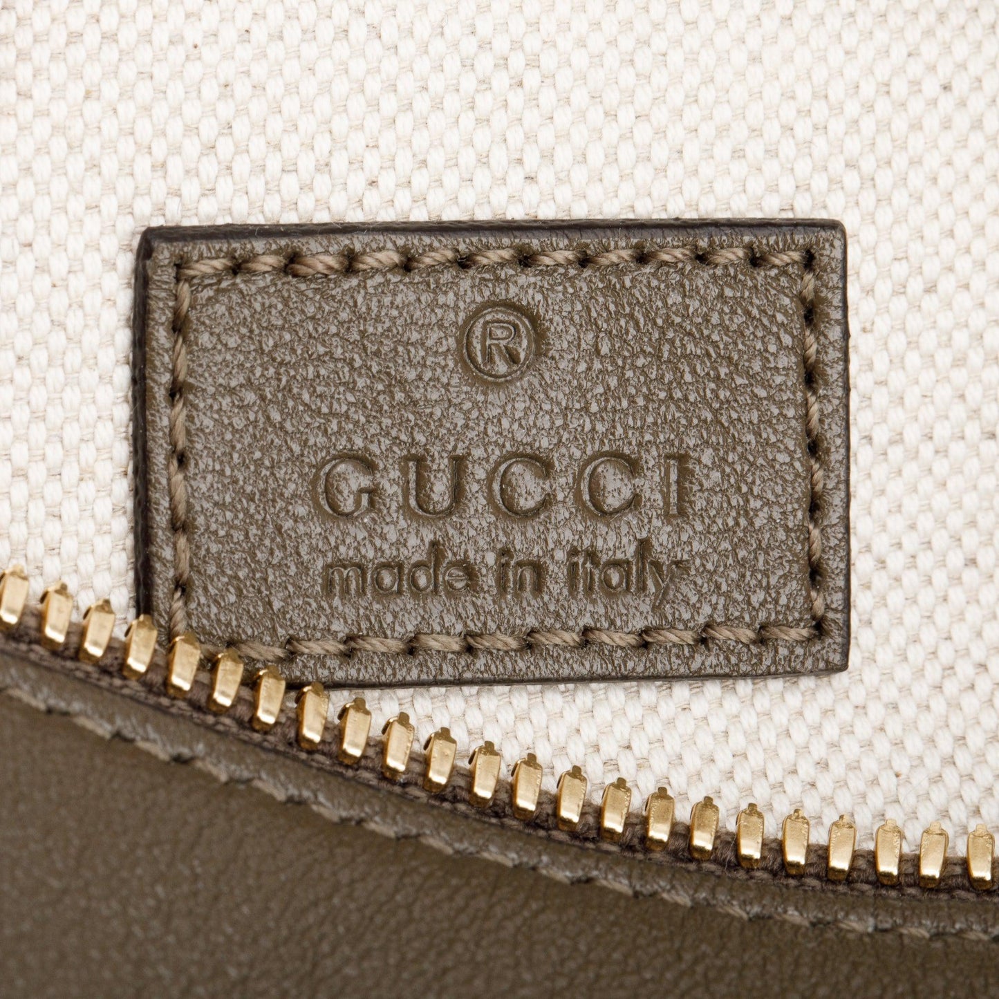 Gucci Brown Calfskin Leather Mini Blondie Shoulder Bag