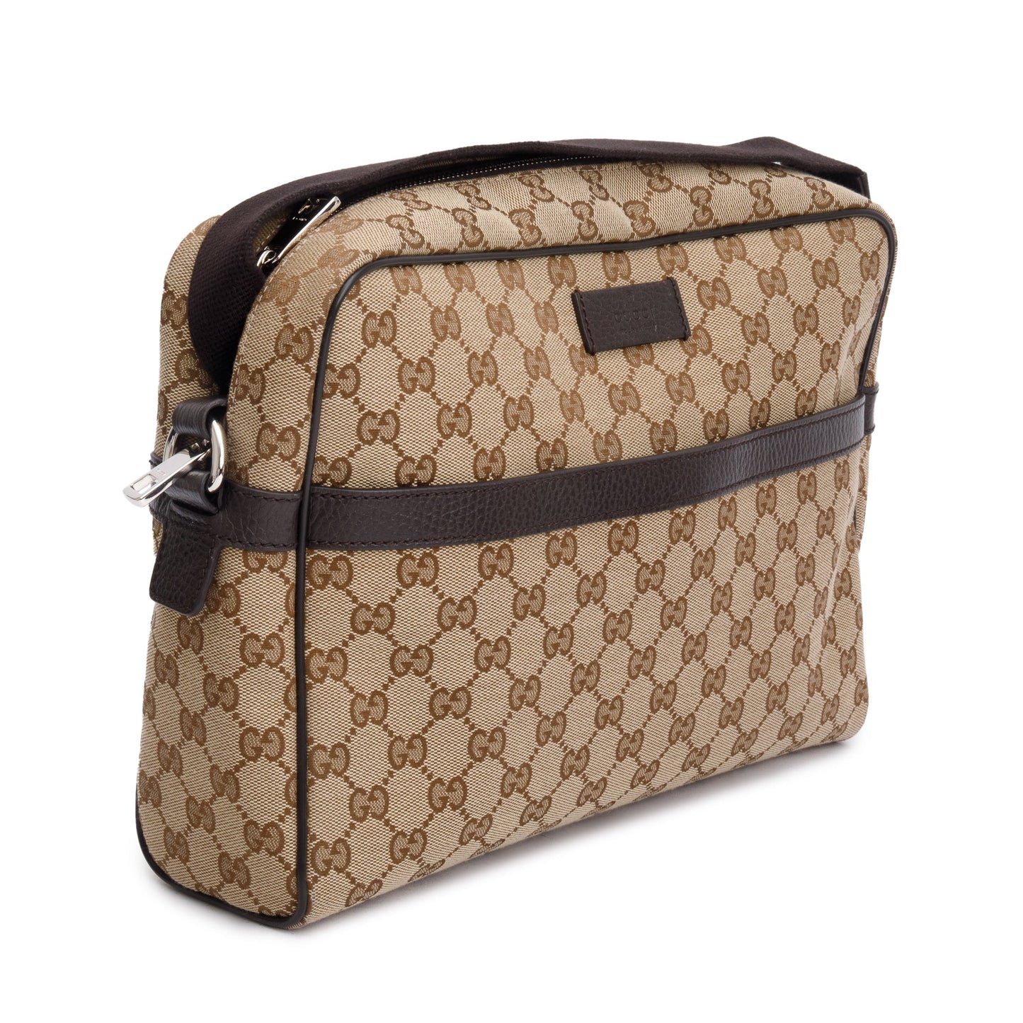 Gucci Brown GG Canvas Messenger Bag