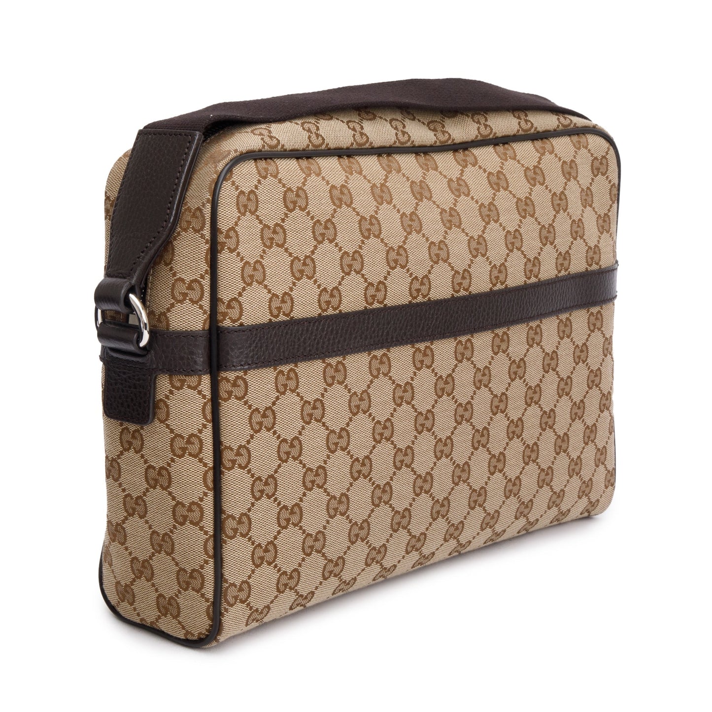 Gucci Brown GG Canvas Messenger Bag