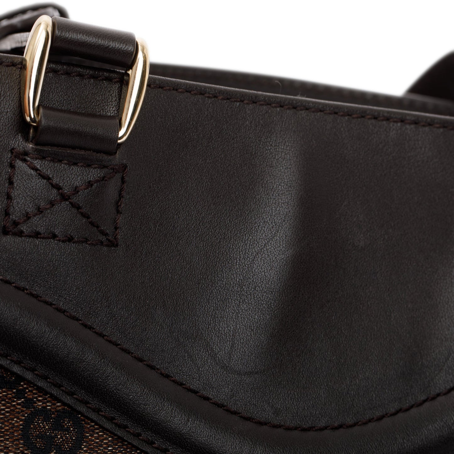 Gucci Brown GG Canvas Town Tote