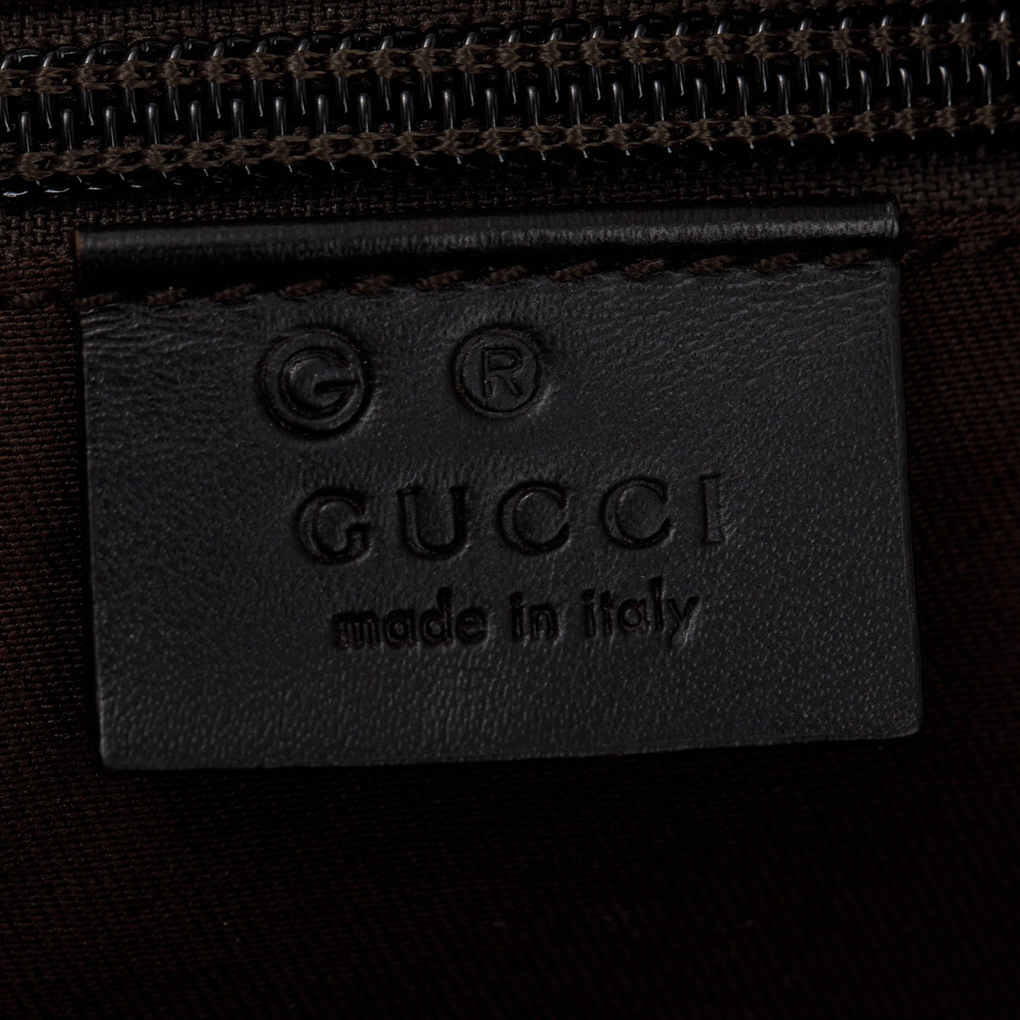 Gucci Brown GG Nylon Extra Large Hobo