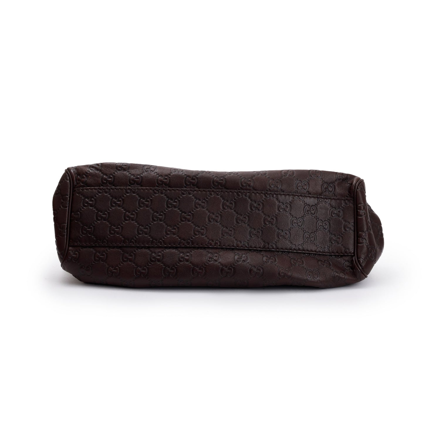 Gucci Brown GG Signature Leather Medium Sukey Tote