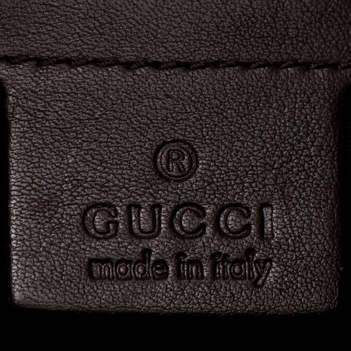 Gucci Brown GG Signature Leather Medium Twins Hobo