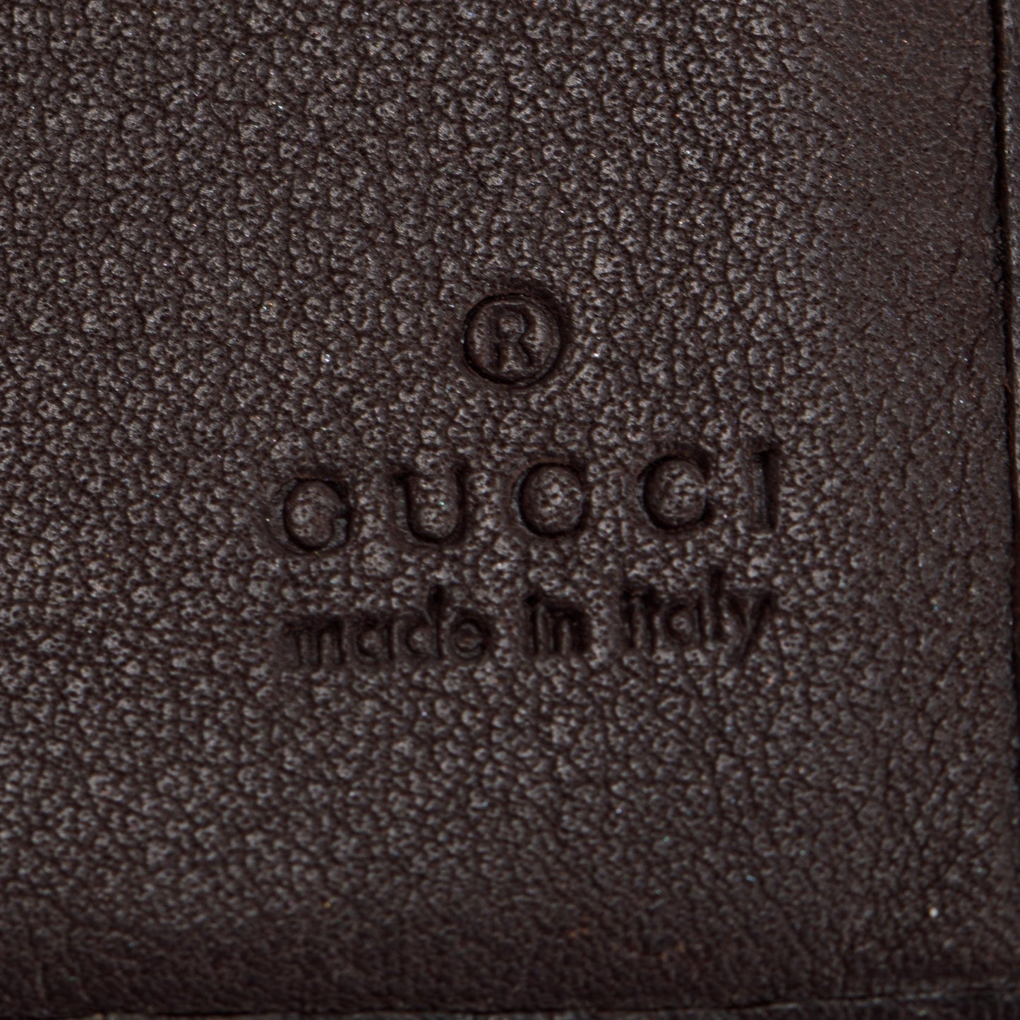 Gucci Brown Guccissima Leather Continental Wallet