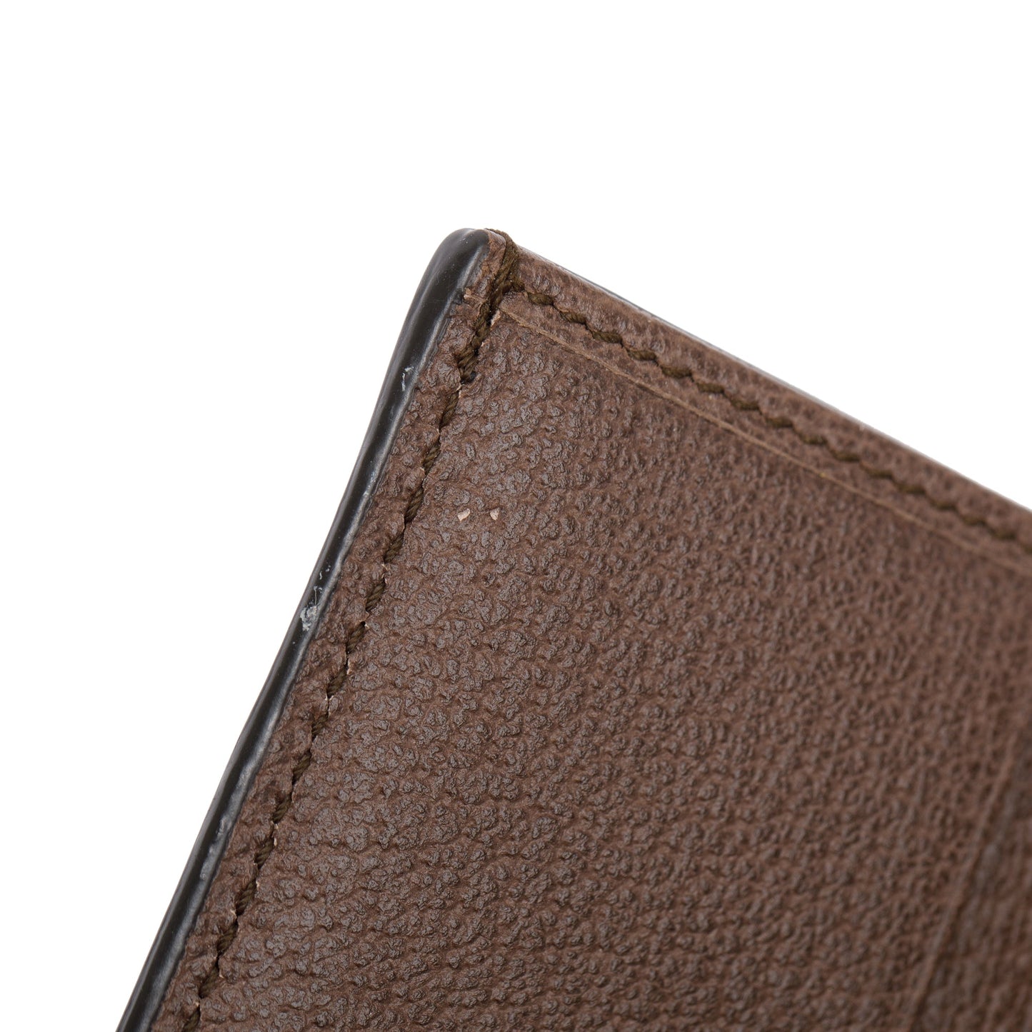 Gucci Brown Ophidia GG Supreme Canvas Card Case Wallet