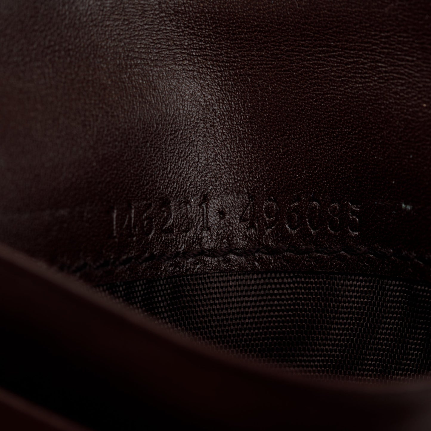 Gucci Brown Signature Leather Bifold Card Case
