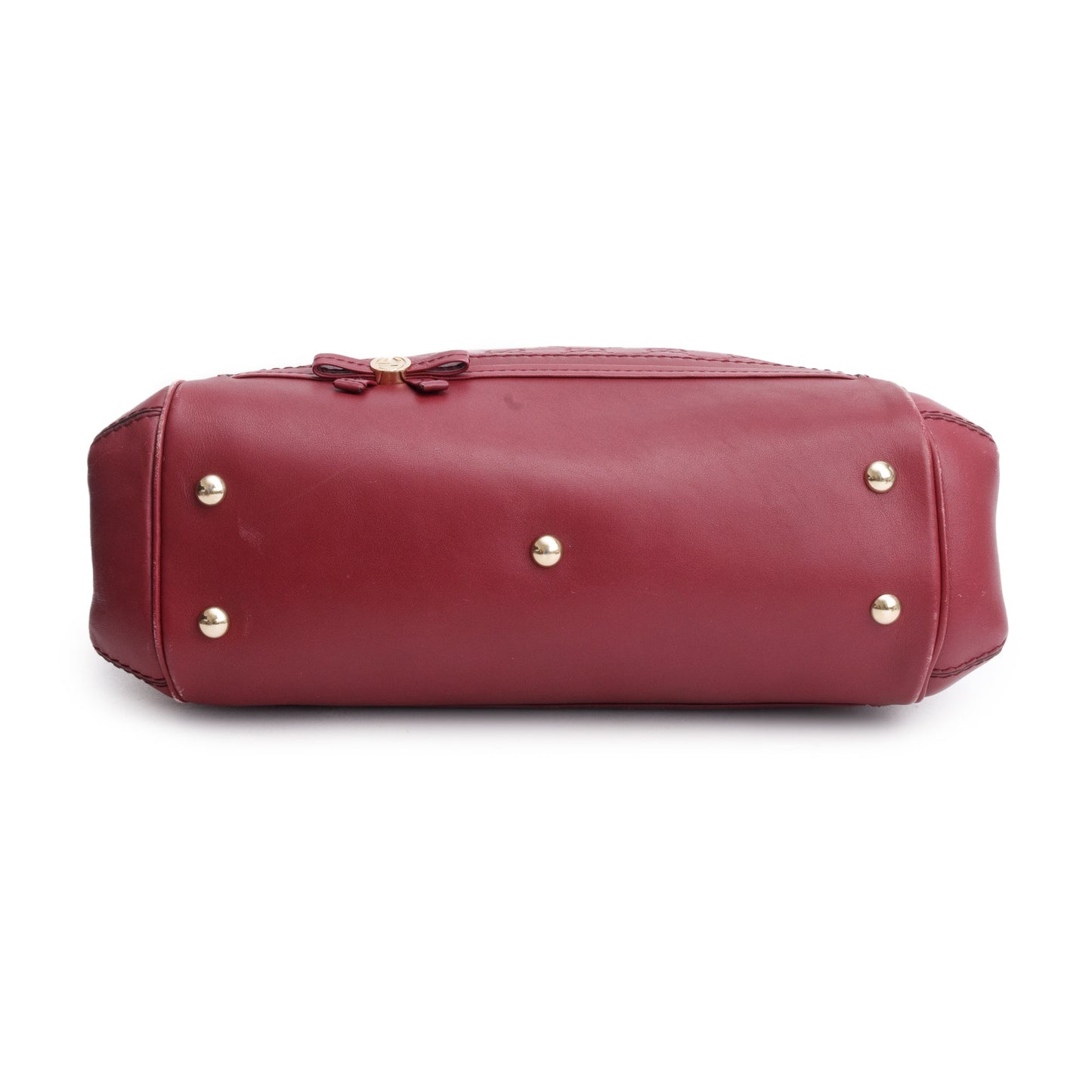 Gucci Burgundy Guccissima Leather Medium Mayfair Tote