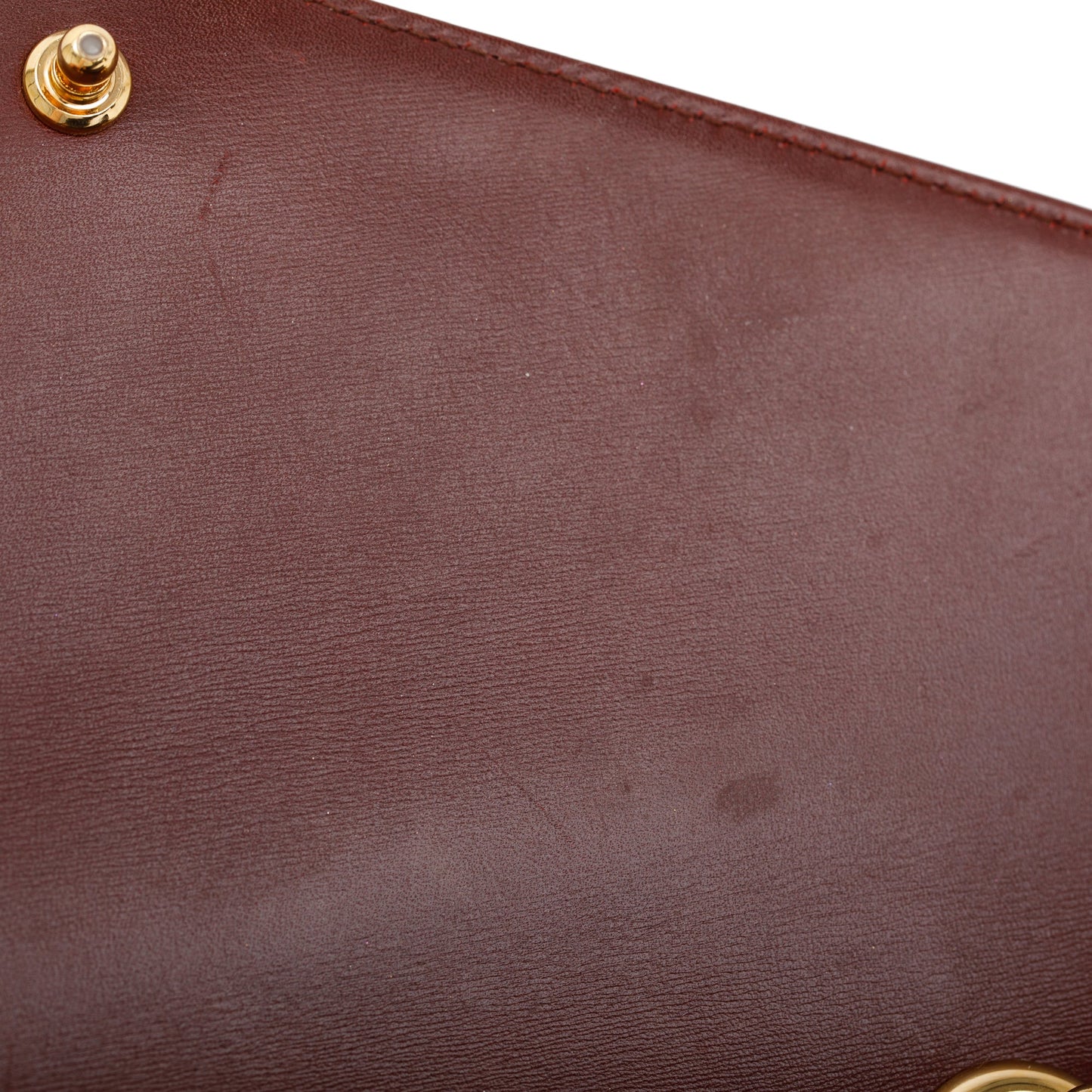 Gucci Burgundy Leather Medium Rajah Shoulder Bag