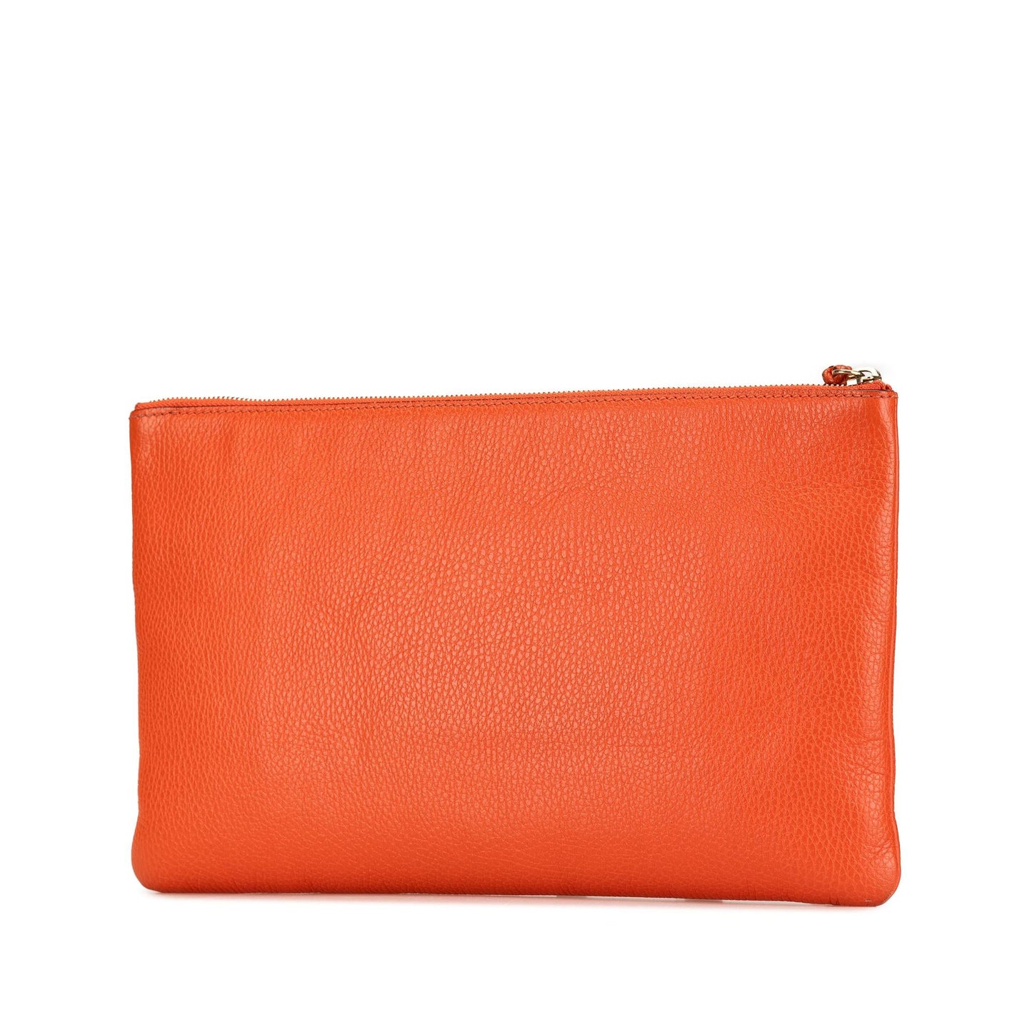 Gucci Calfskin Bamboo Tassel Clutch