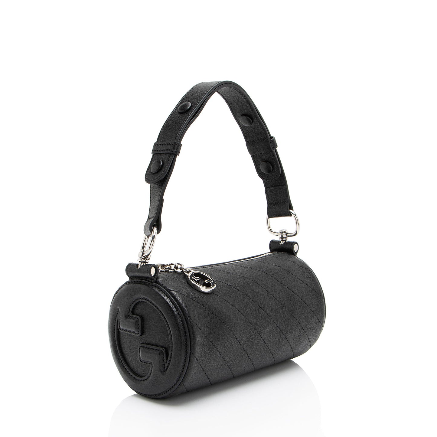 Gucci Calfskin Blondie Mini Barrel Bag