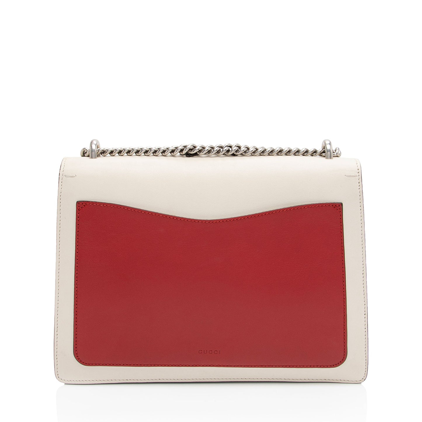Gucci Calfskin Embroidered Dionysus Bee Medium Shoulder Bag