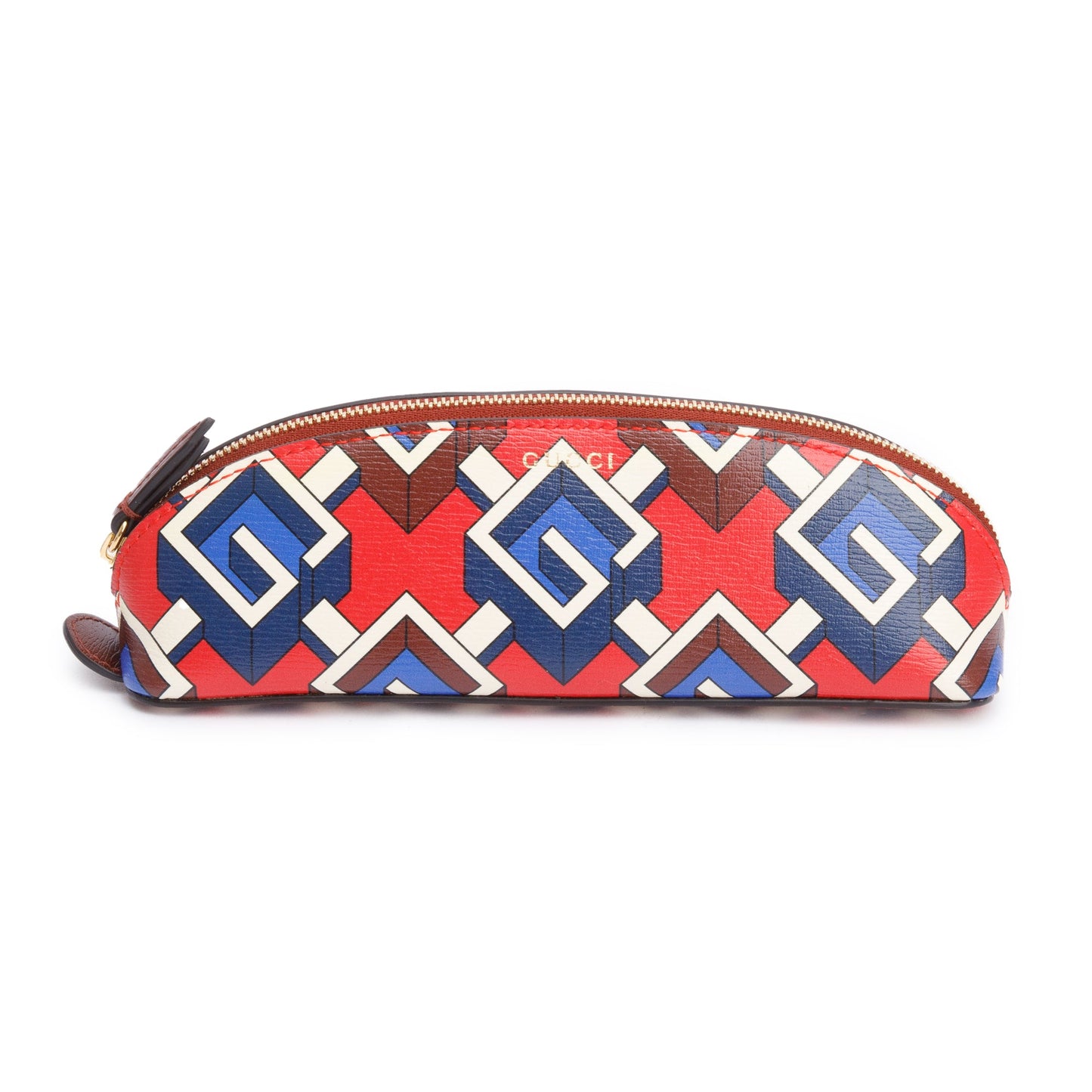 Gucci Calfskin GG Cascade Pencil Case