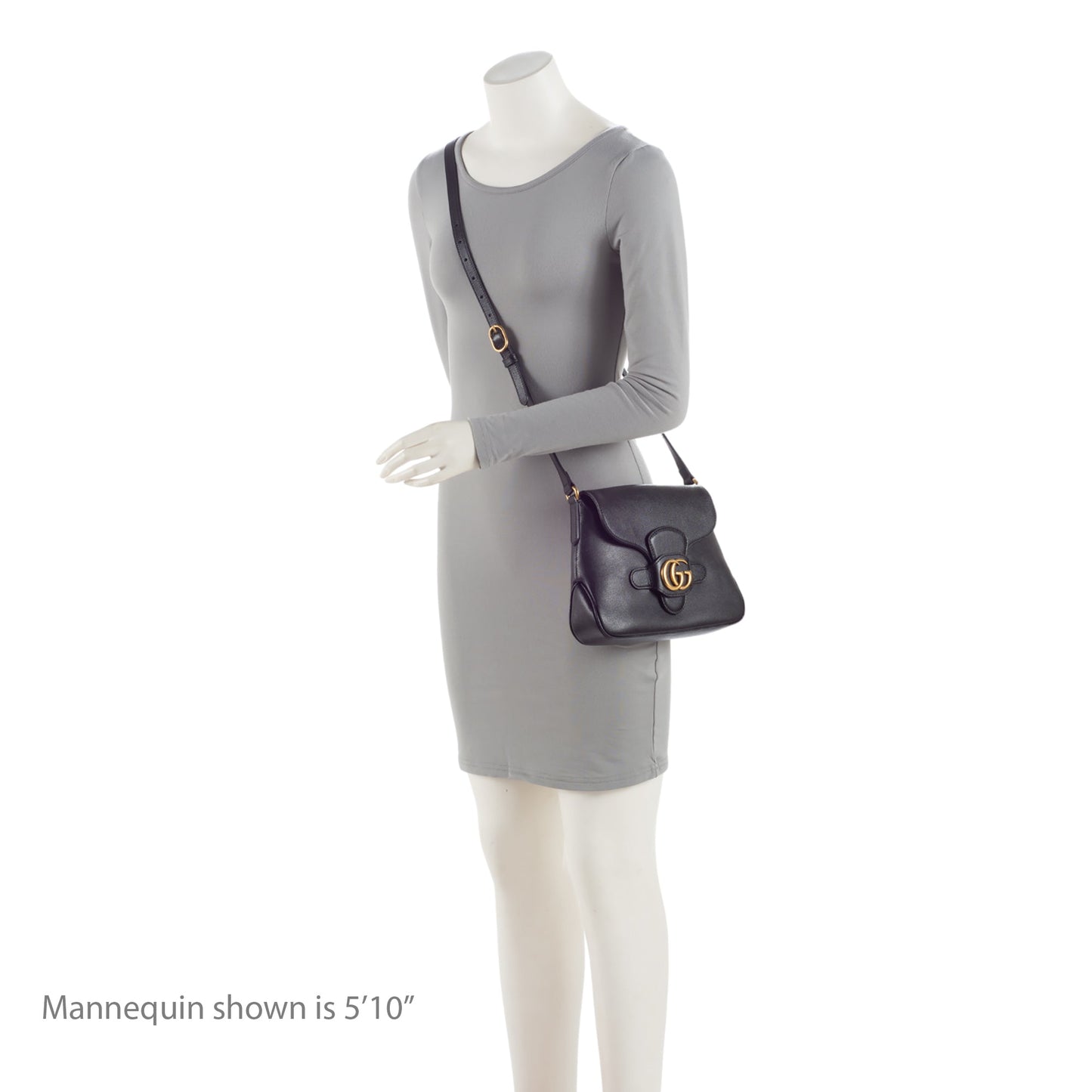 Gucci Calfskin New Sakai Lux Dahlia Small Shoulder Bag (SHF-Cq19DH)