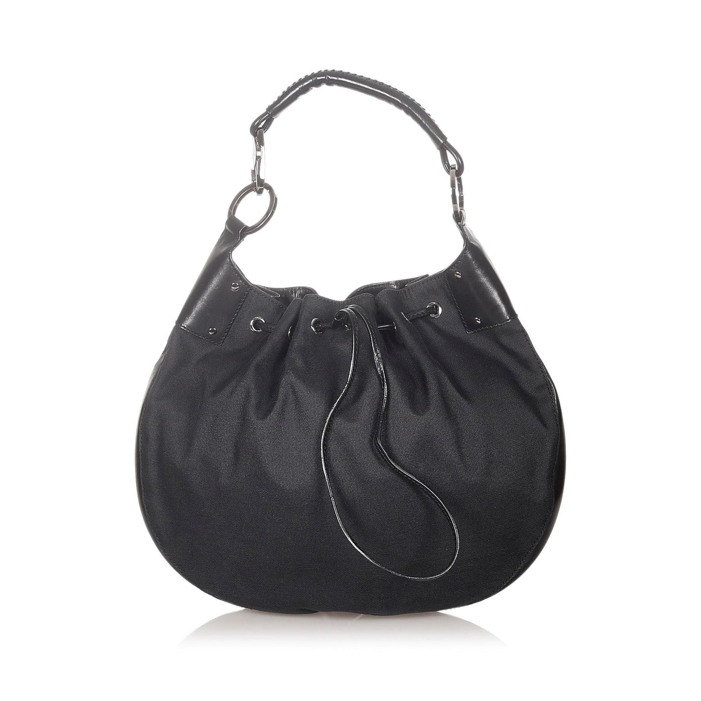 Gucci Canvas Drawstring Hobo Bag (SHG-32127)