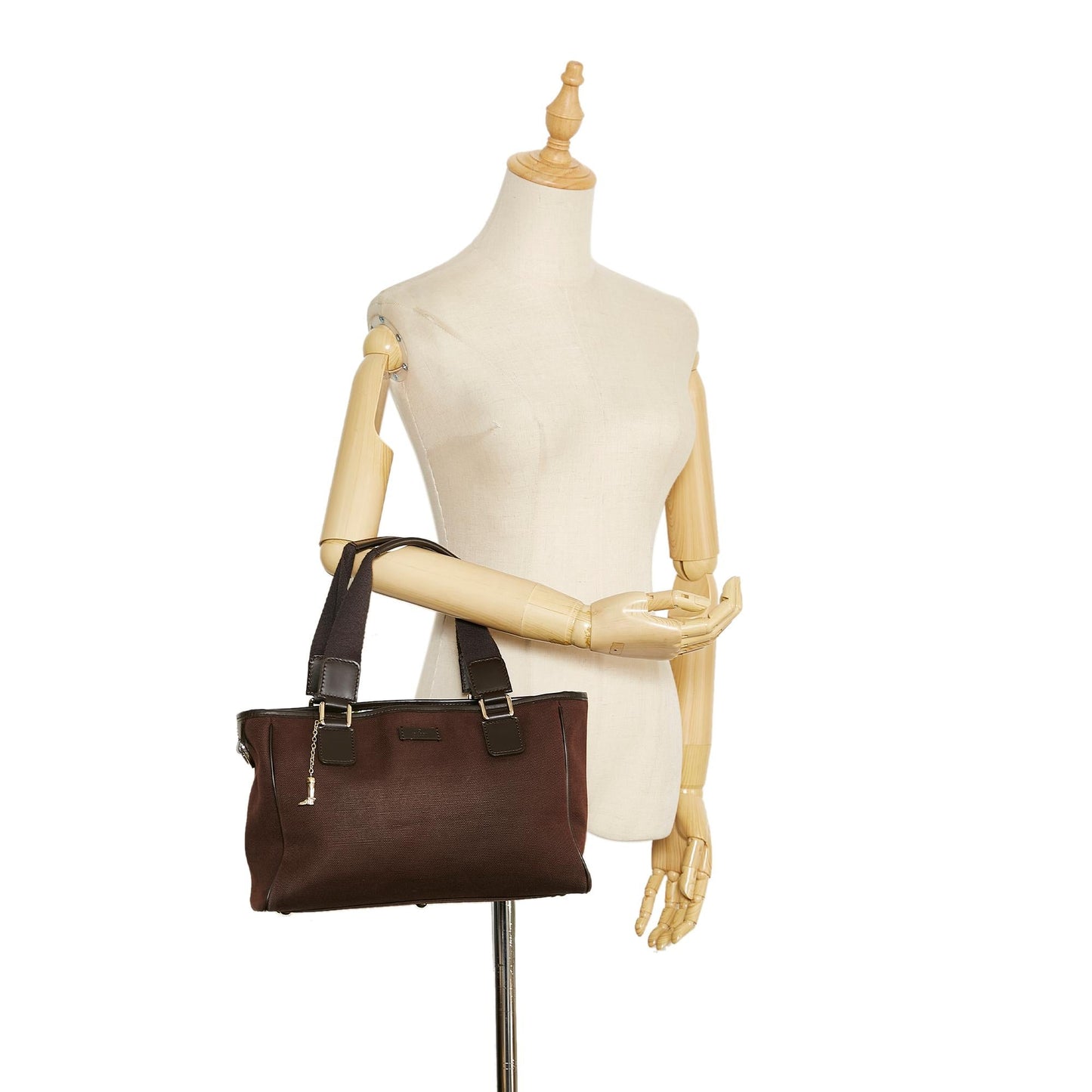 Gucci Canvas Handbag (SHG-pLr7aa)