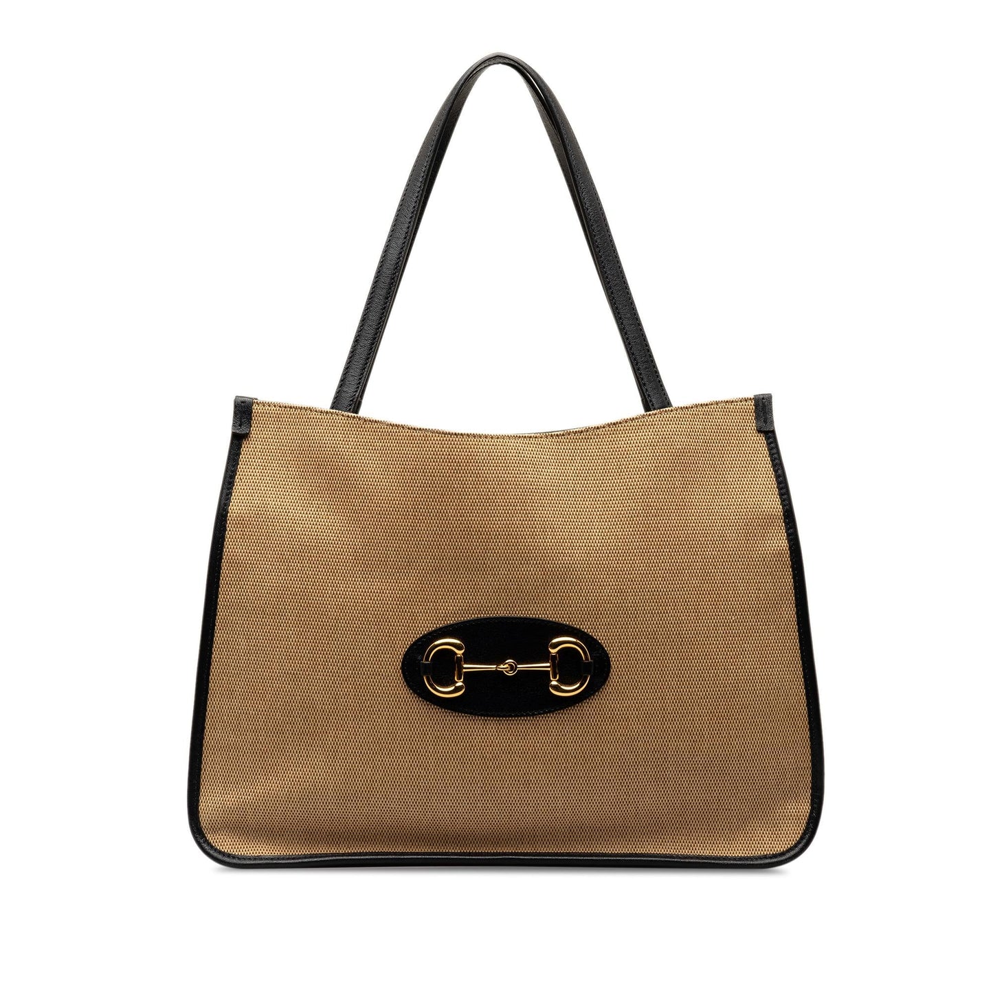 Gucci Canvas Horsebit 1955 Tote (SHG-IAl4s9)