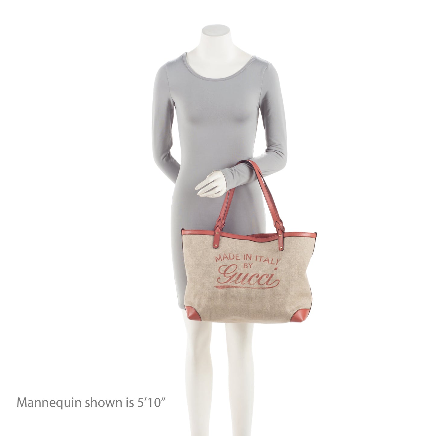 Gucci Canvas Leather Craft Tote (SHF-AuAMnM)
