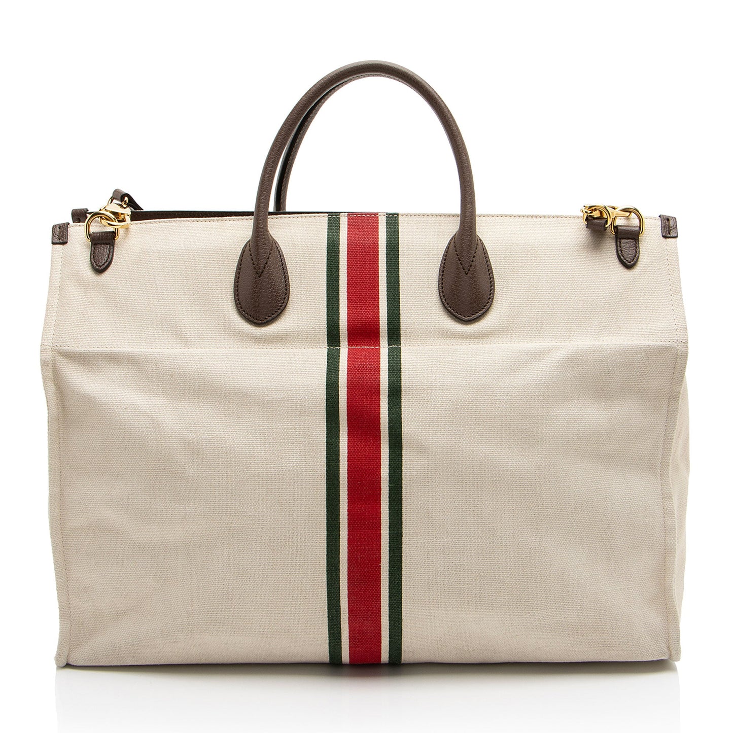 Gucci Canvas Web Foldable Large Tote
