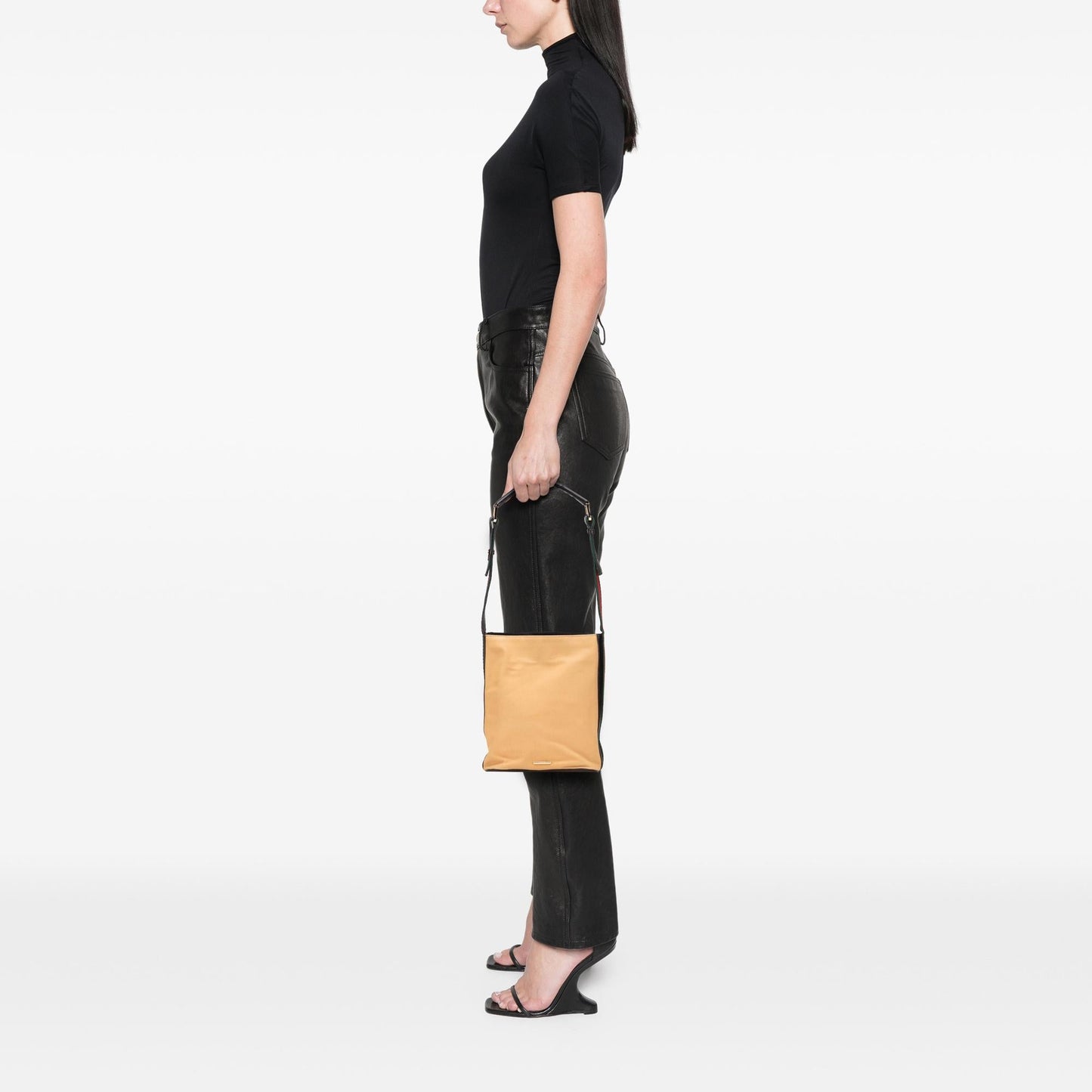 Gucci Canvas Web Shoulder Bag