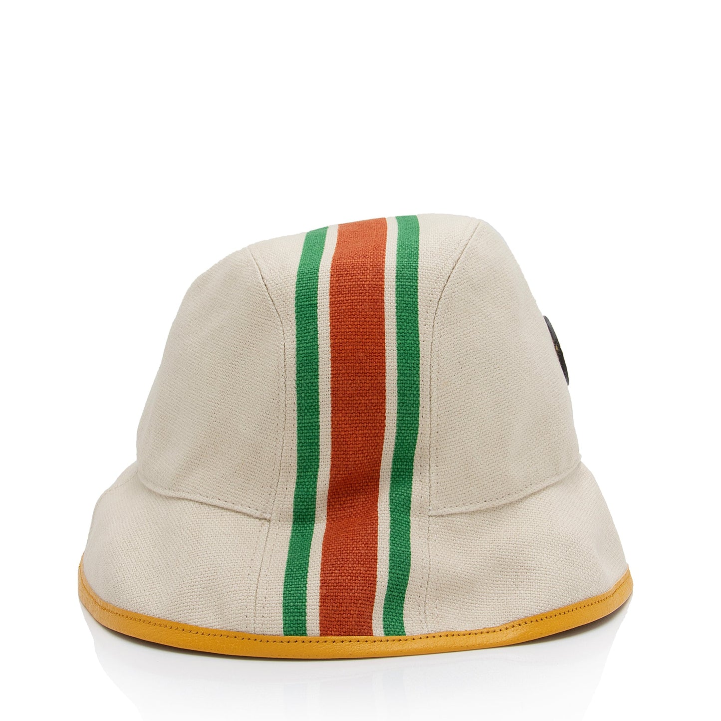 Gucci Canvas Web Stripe Fedora Bucket Hat - Size M (SHF-A6MK94)