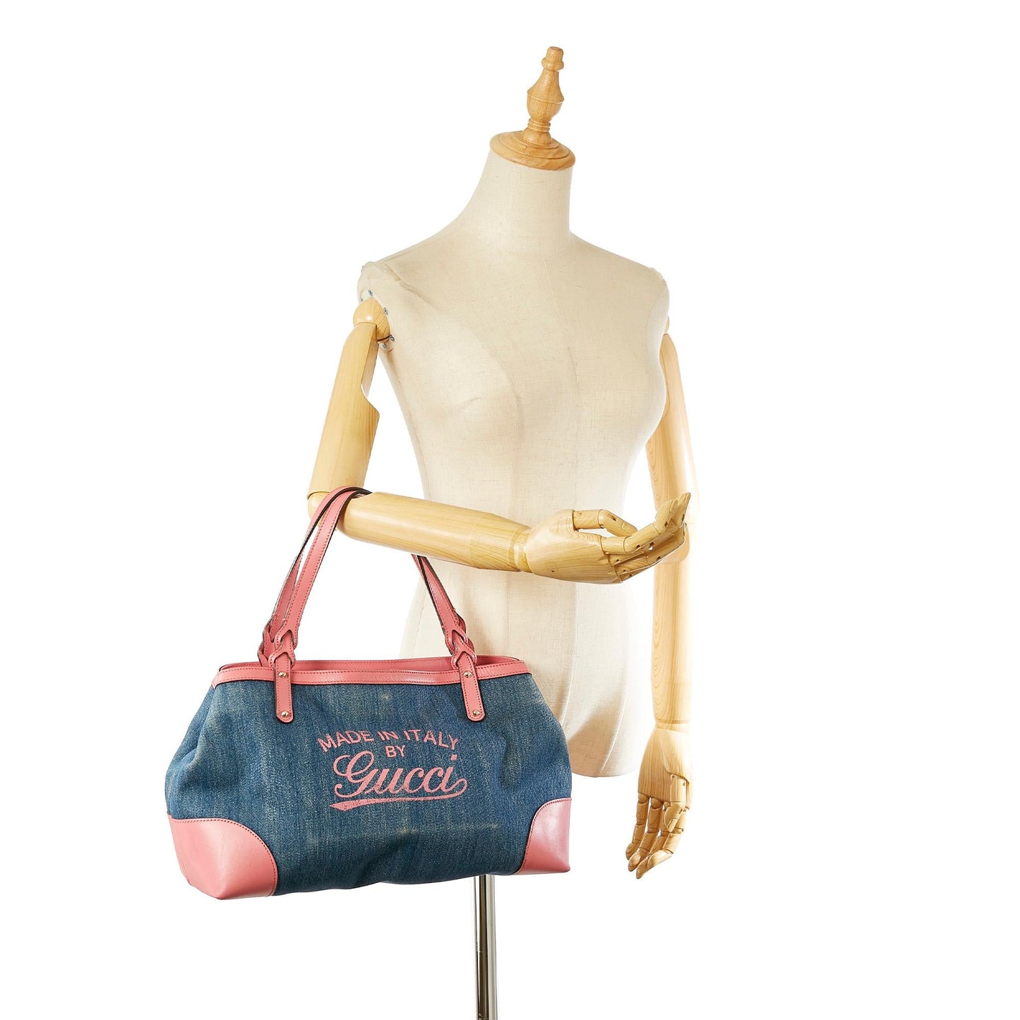 Gucci Craft Denim Tote Bag (SHG-kt80H9)
