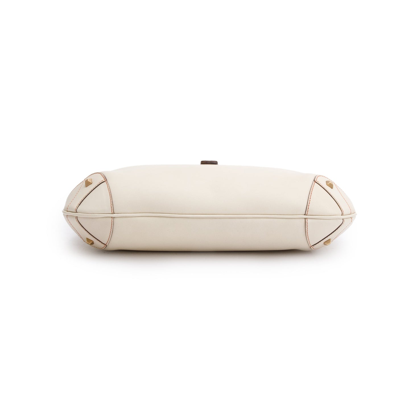 Gucci Creme Leather Medium Nailhead Jackie Hobo Bag