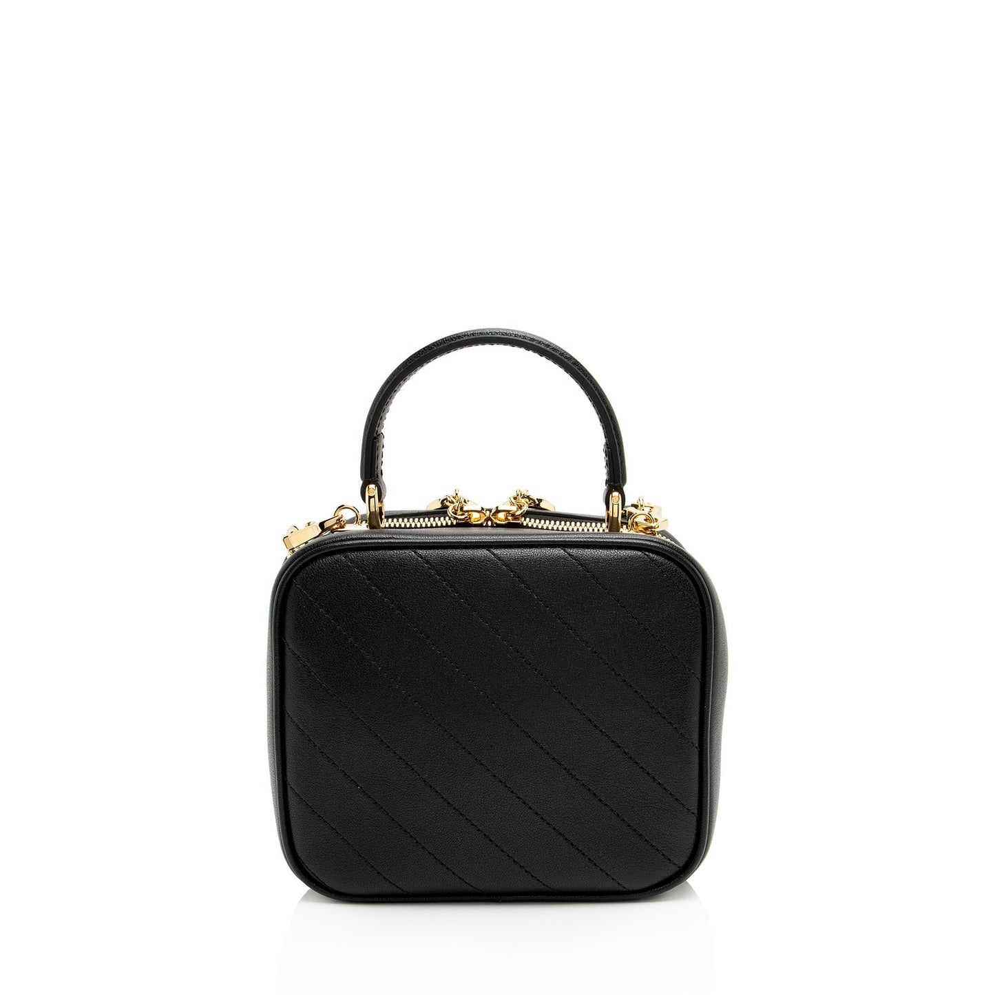 Gucci Diagonal Stitched Calfskin Blondie Top Handle