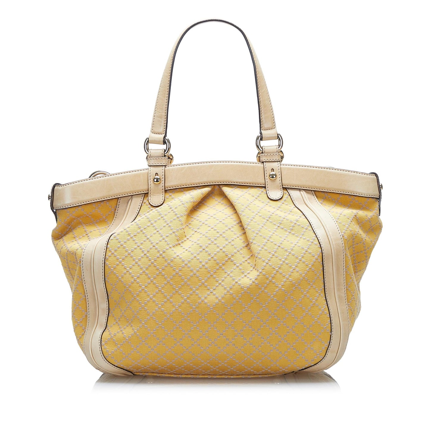 Gucci Diamante Bamboo Handbag (SHG-37943)