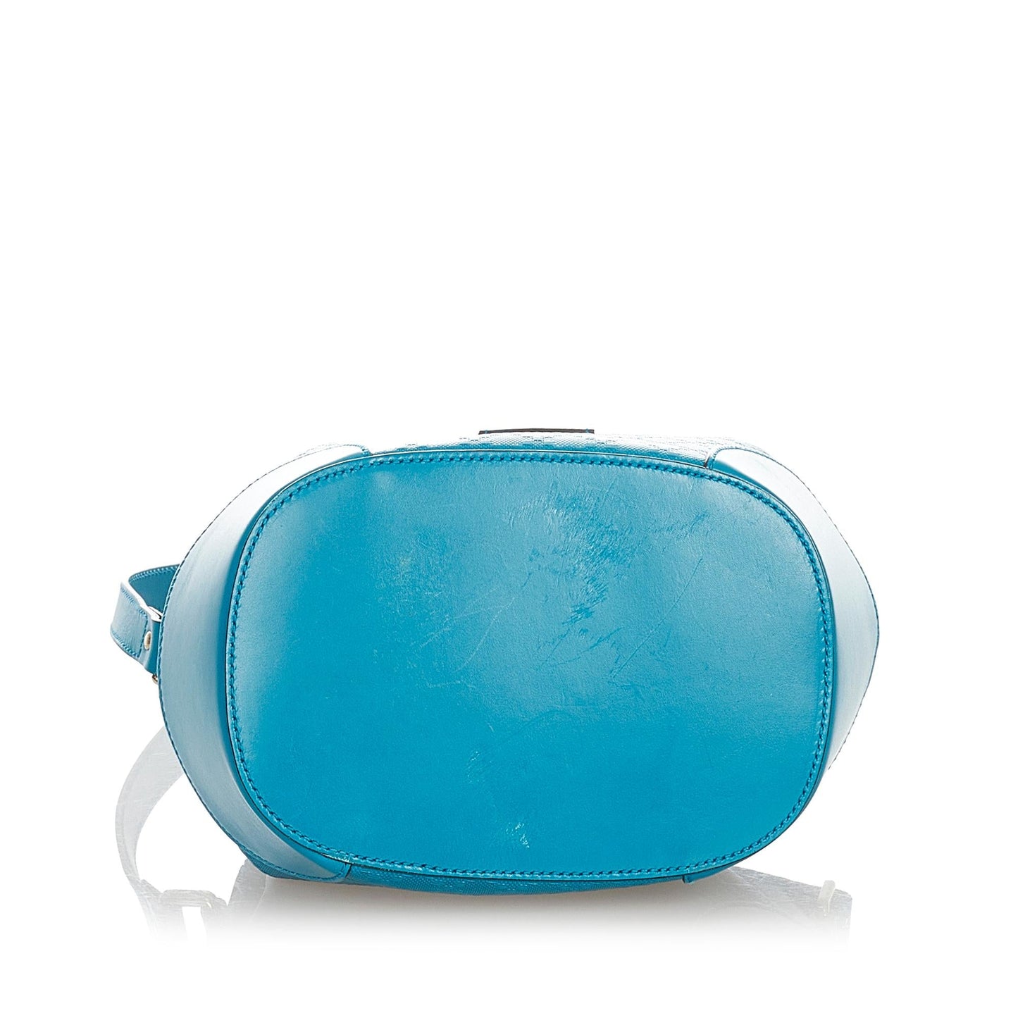 Gucci Diamante Bright Leather Bucket Bag (SHG-23244)