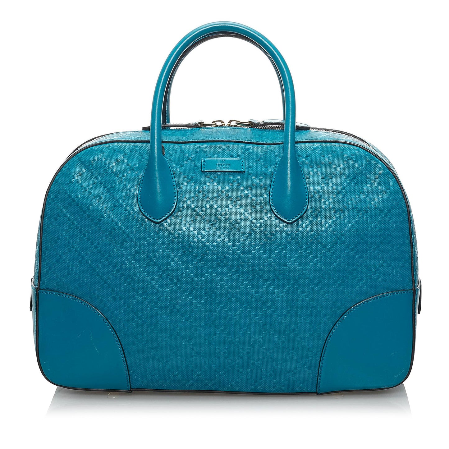 Gucci Diamante Bright Leather Satchel (SHG-34238)