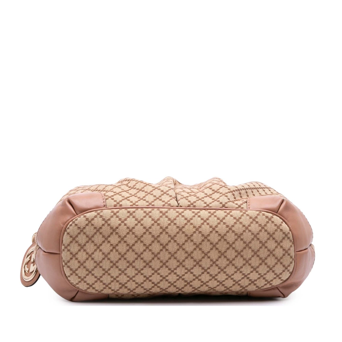 Gucci Diamante Canvas Sukey Satchel