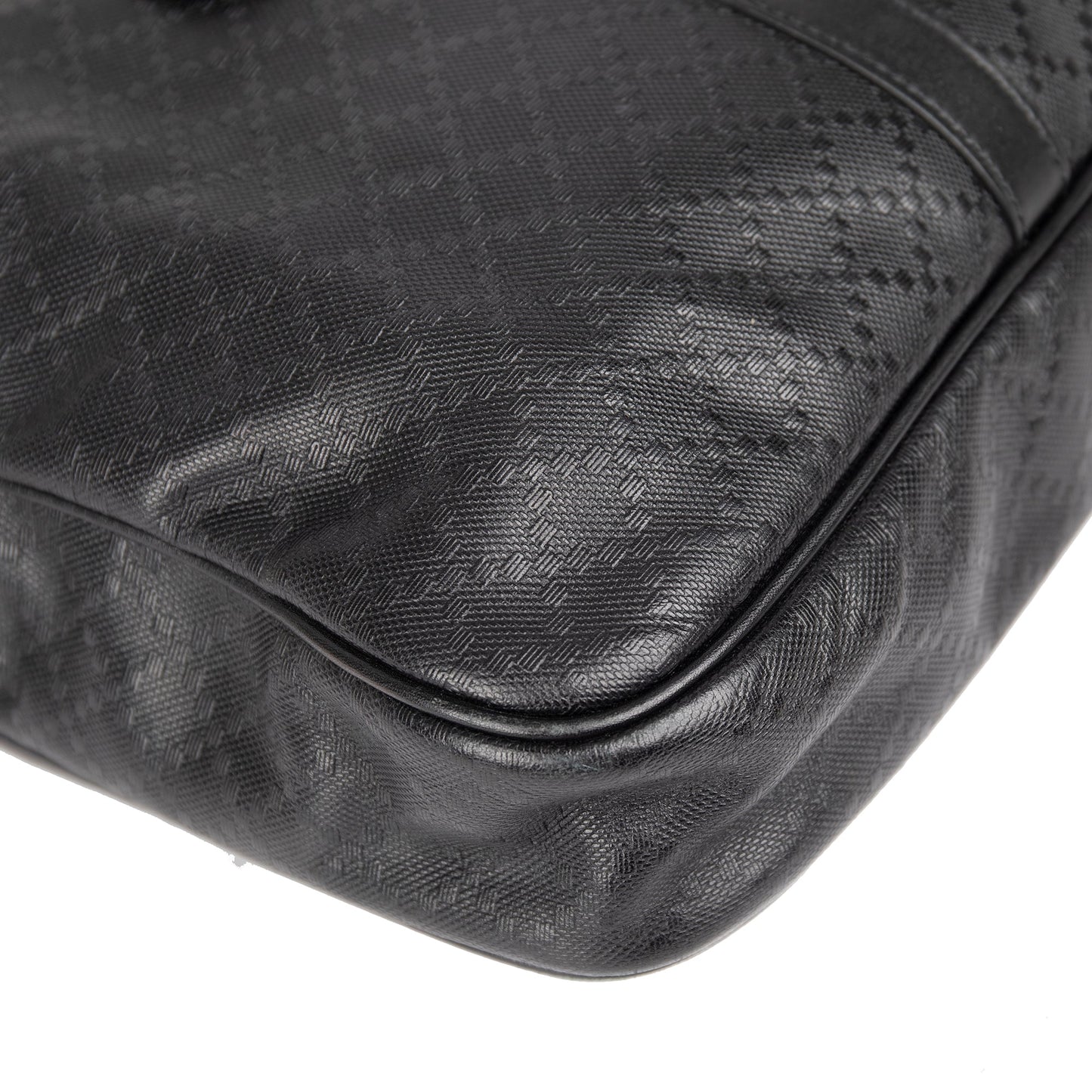 Gucci Diamante Leather Briefcase