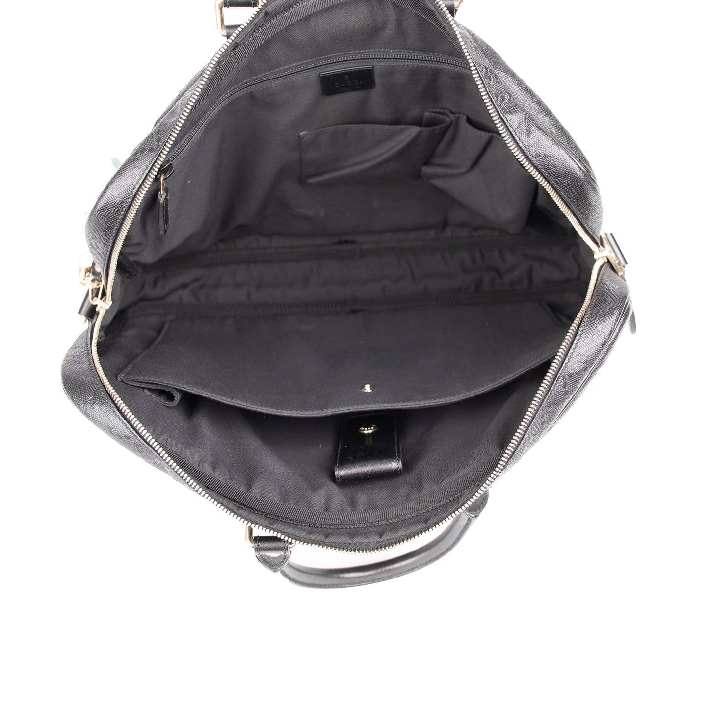 Gucci Diamante Leather Briefcase