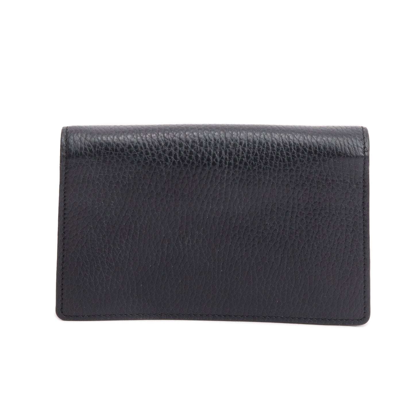 Gucci Dionysus Black Leather Super Mini Bag