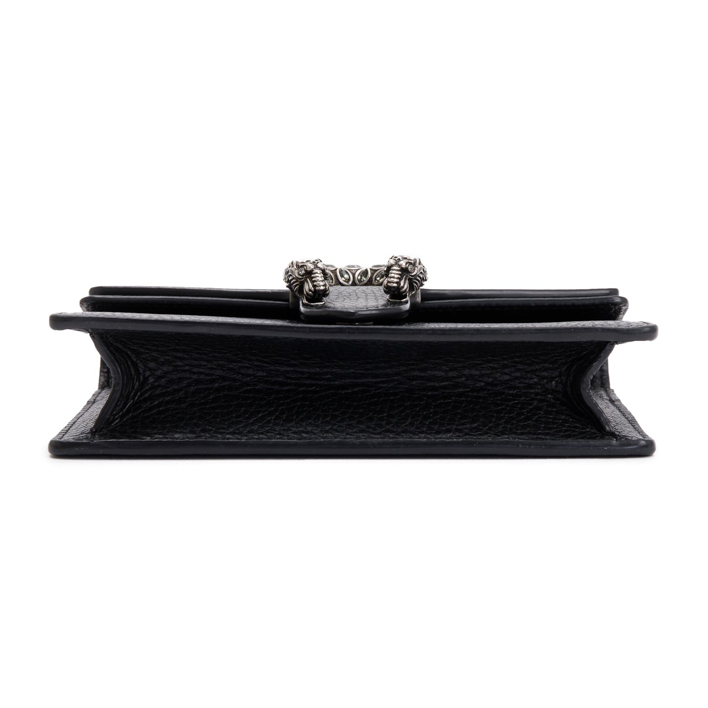 Gucci Dionysus Black Leather Super Mini Bag